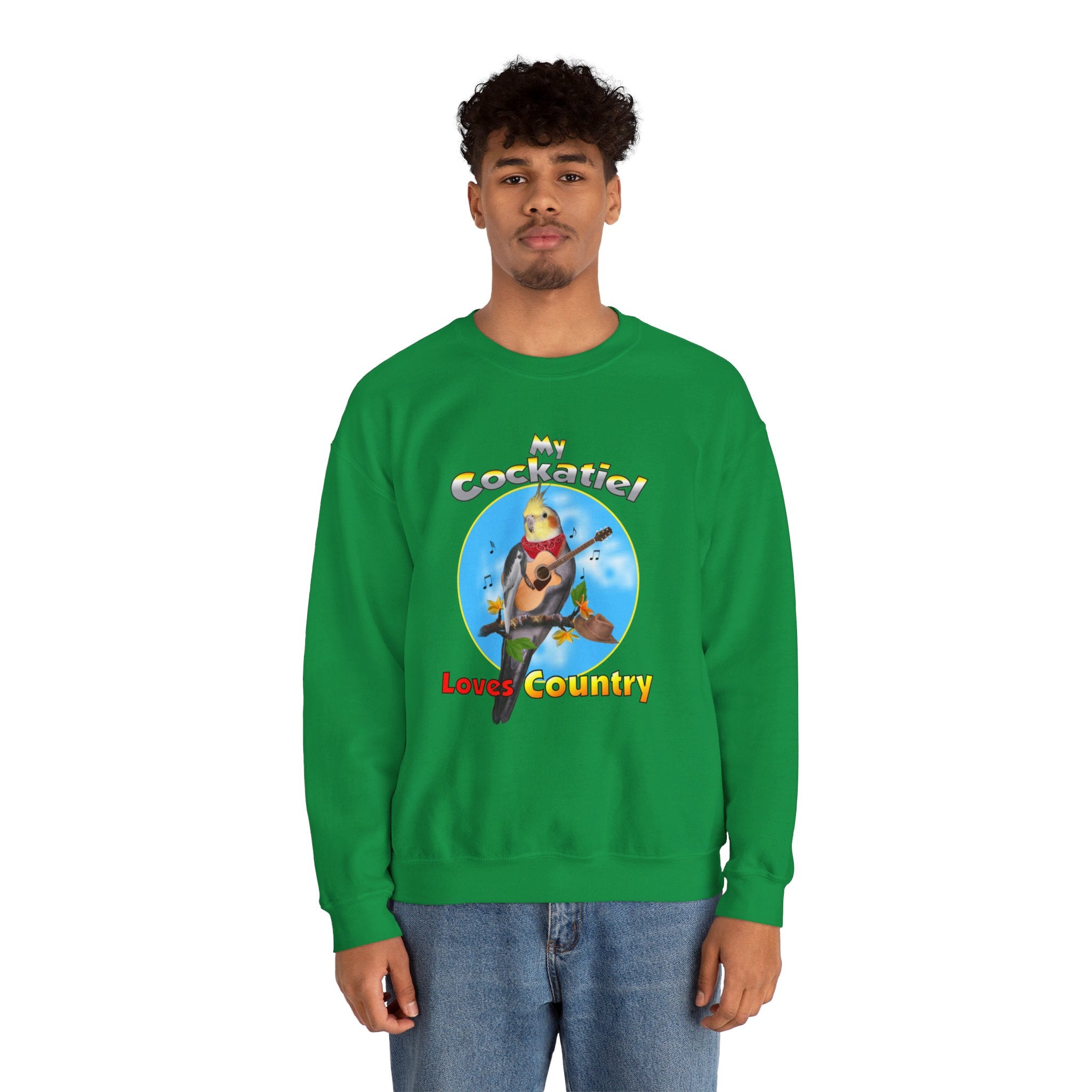 My Cockatiel Loves Country Sweatshirt
