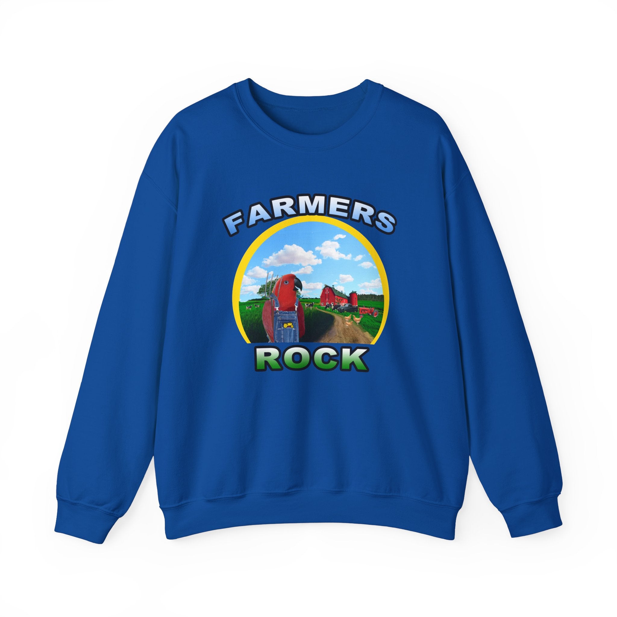 Farmers Rock Red Eclectus Sweatshirt