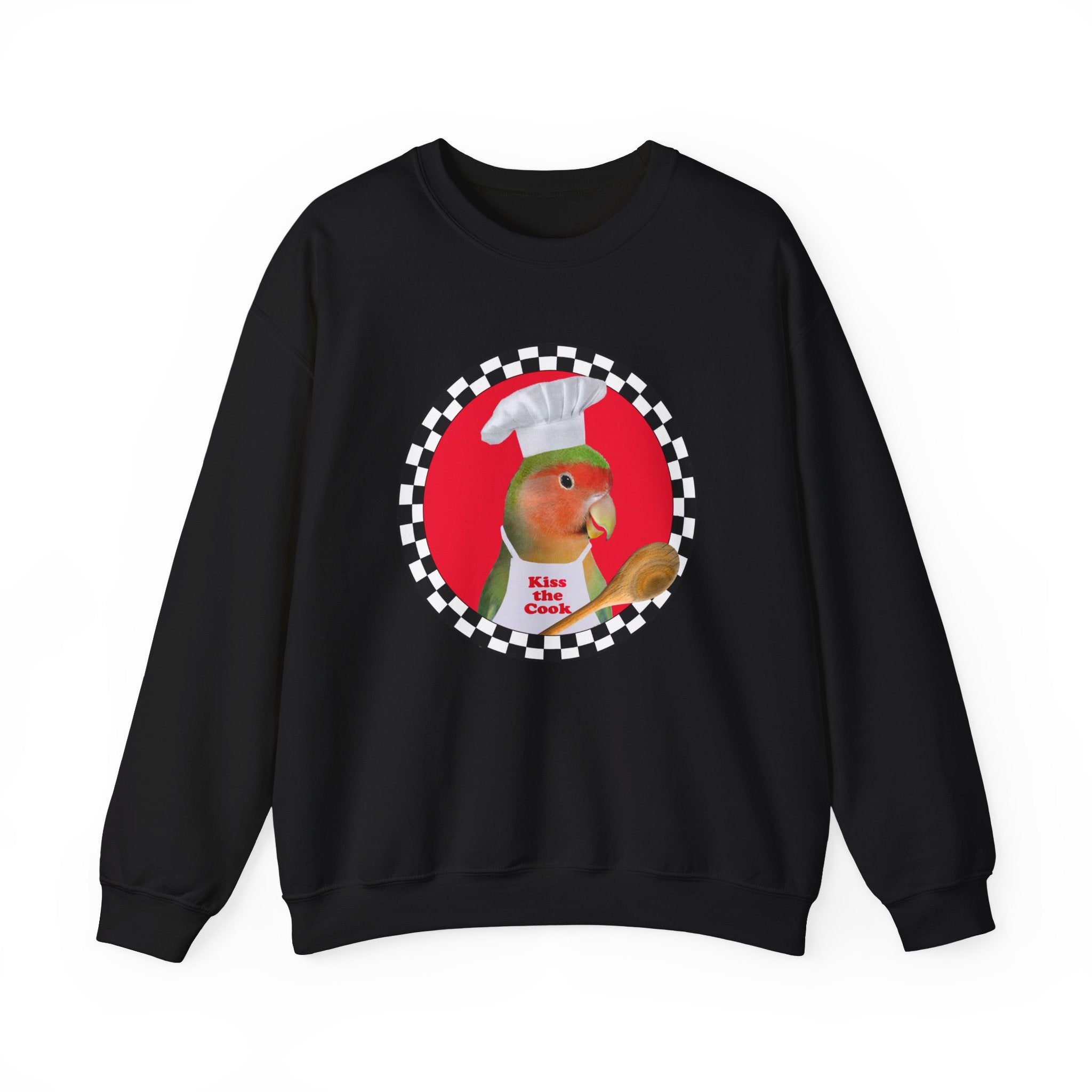 Kiss The Cook Spoon Lovebird Sweatshirt