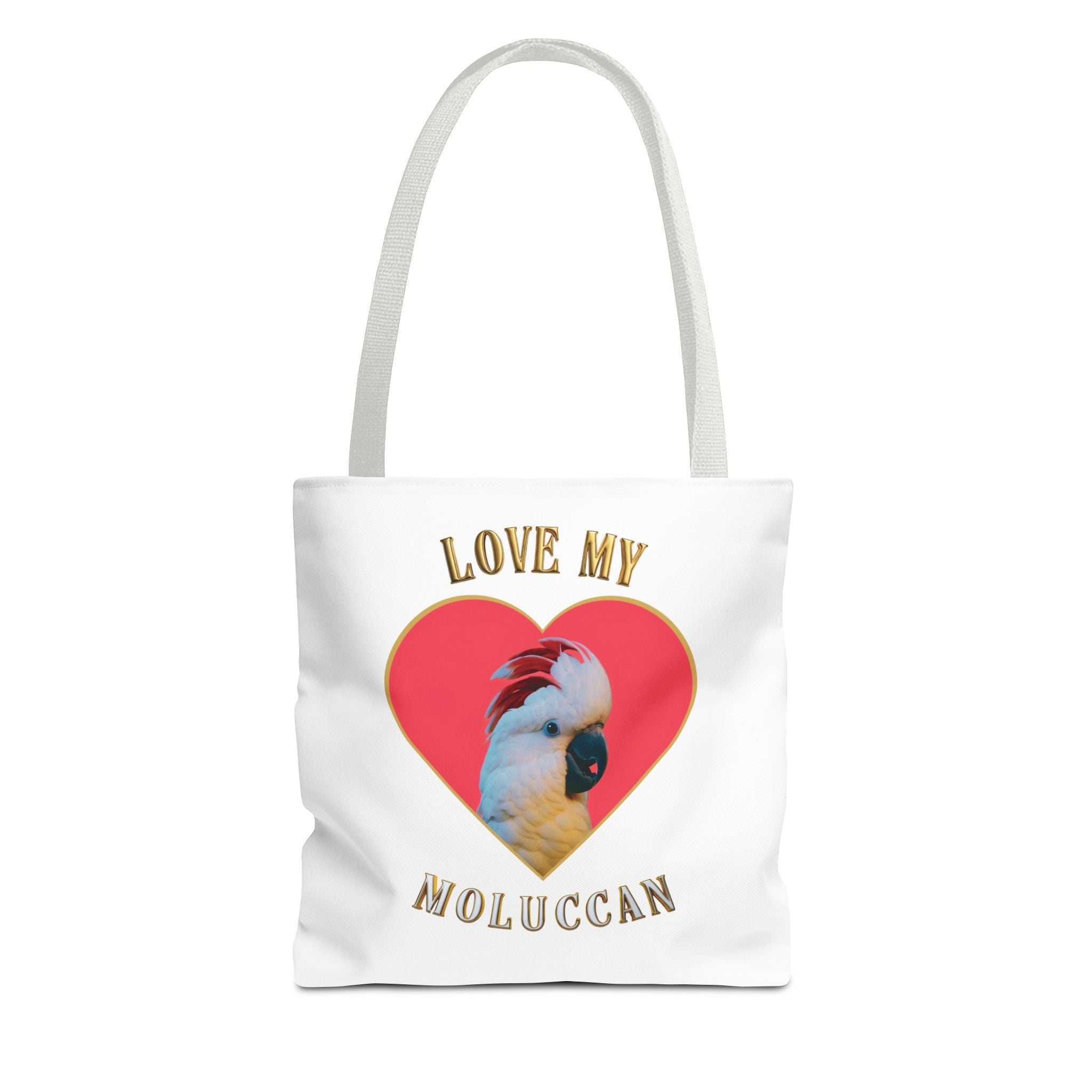 Love My Moluccan Cockatoo Tote Bag
