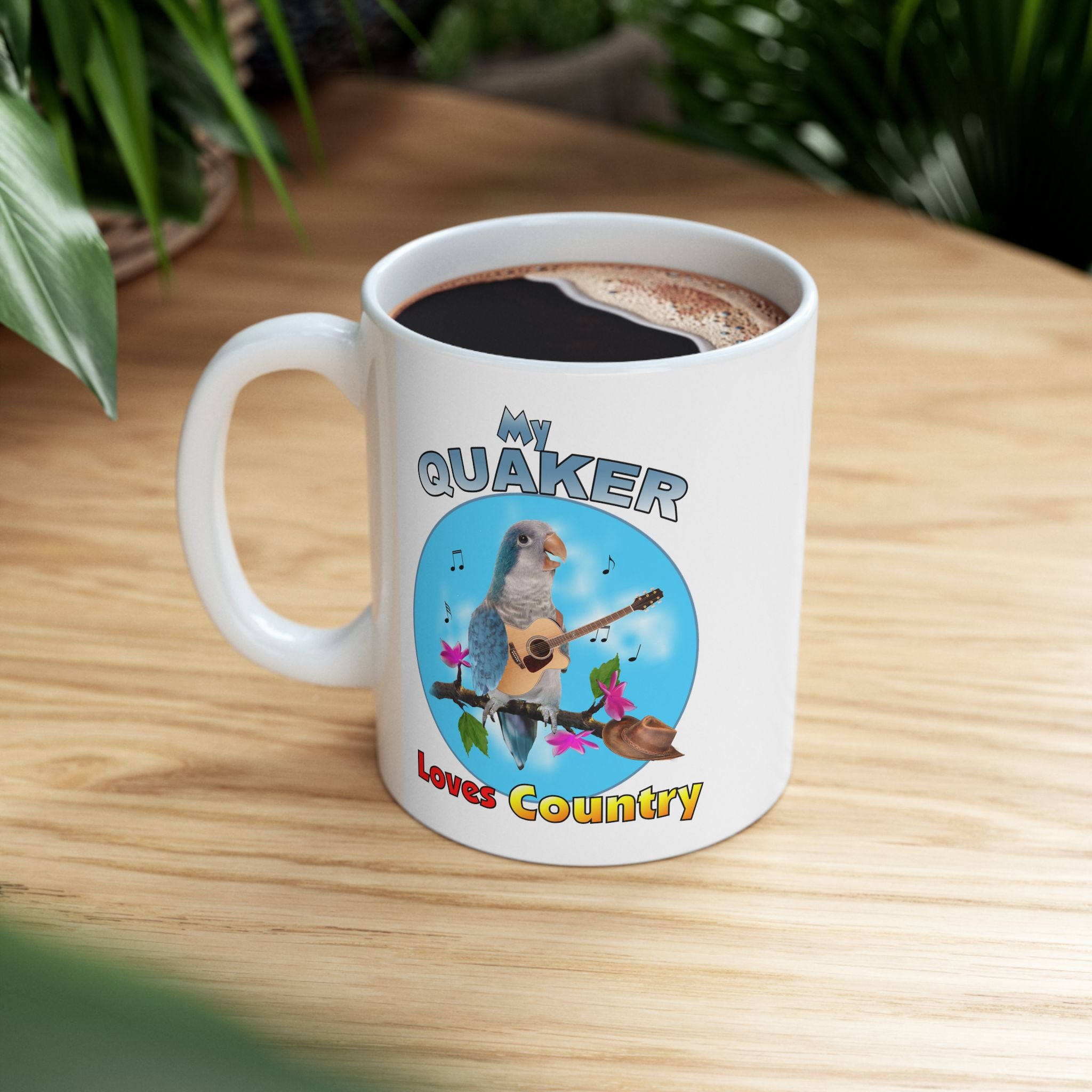 My Blue Quaker Loves Country Mug