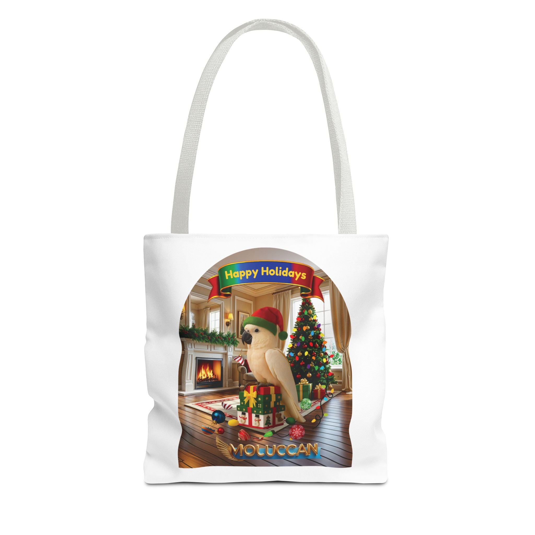 Happy Holidays Moluccan Tote Bag