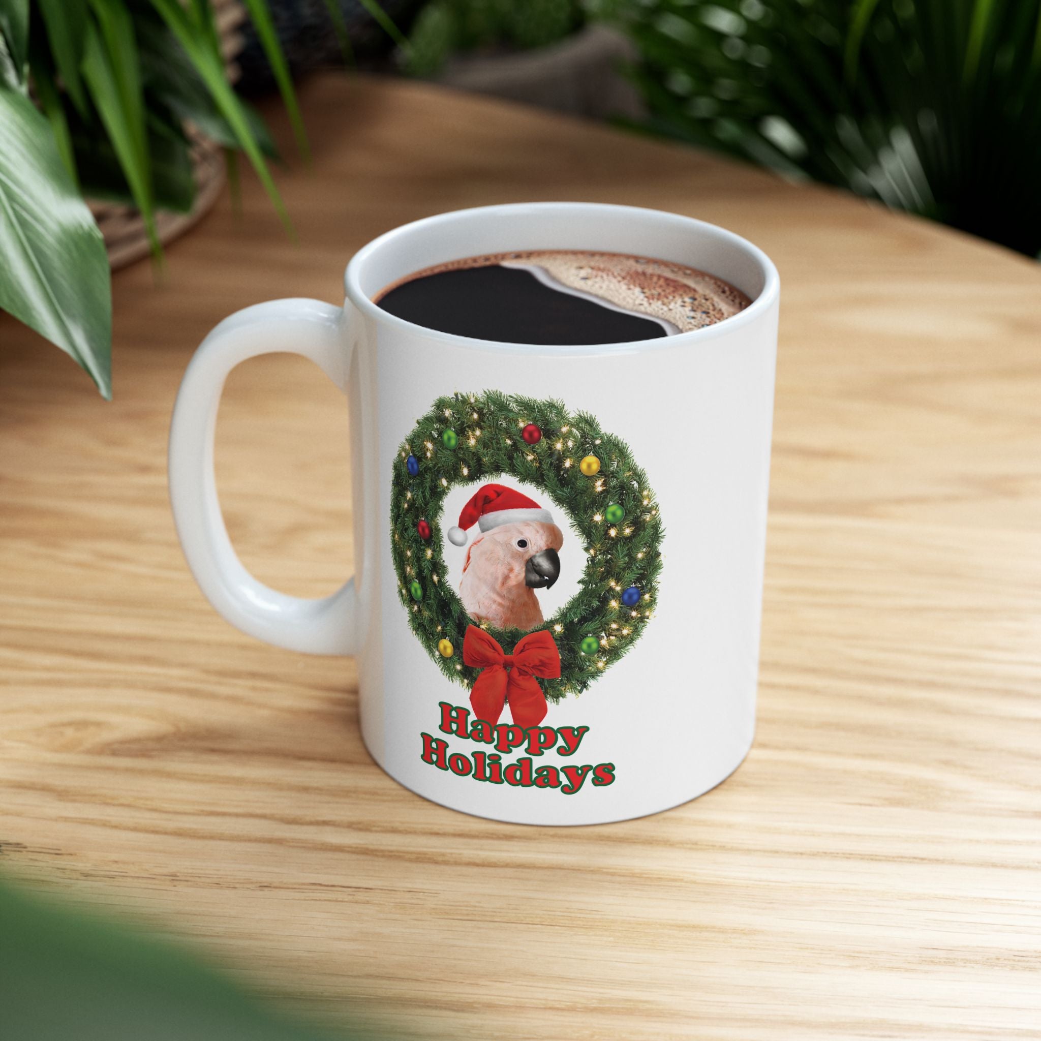 Happy Christmas Holidays Moluccan Mug
