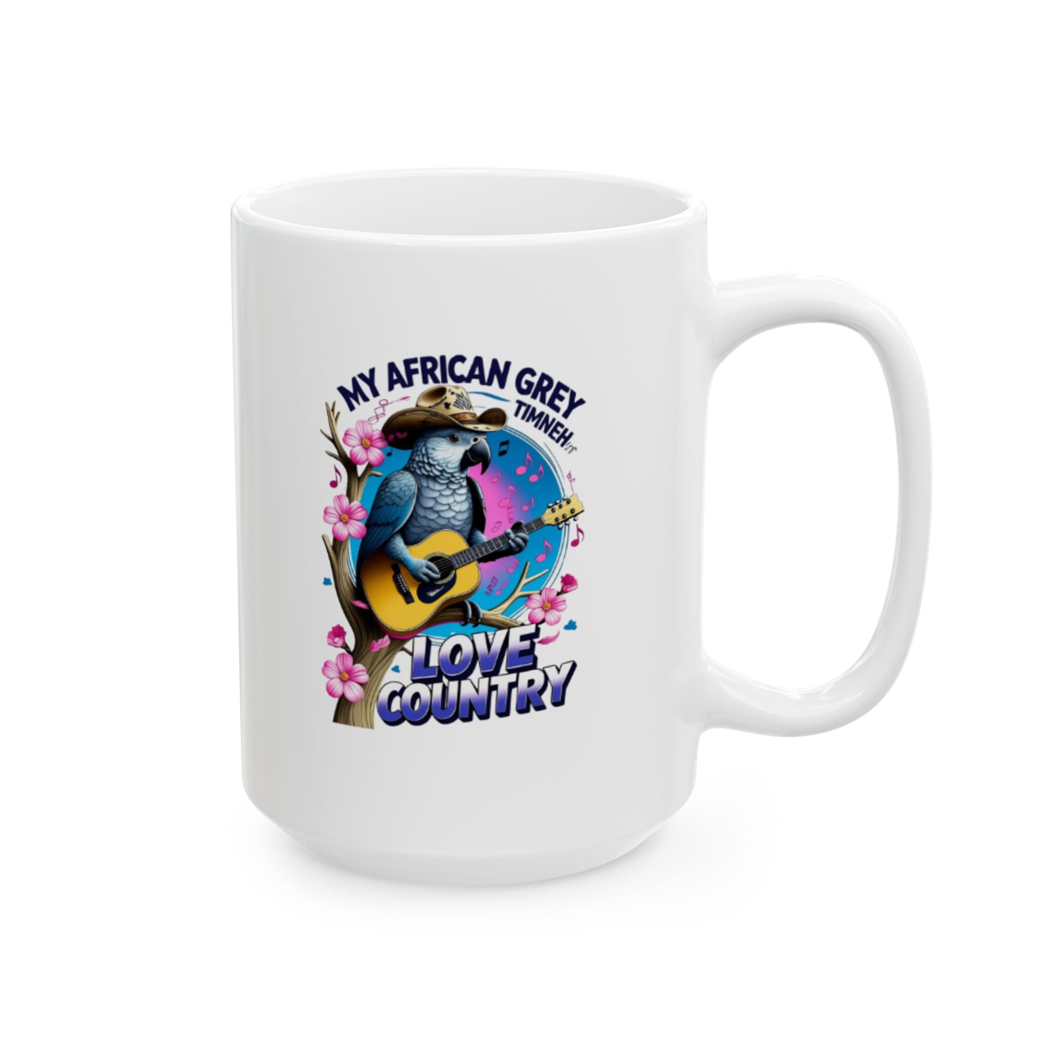 African Grey Timneh Love Country Mug