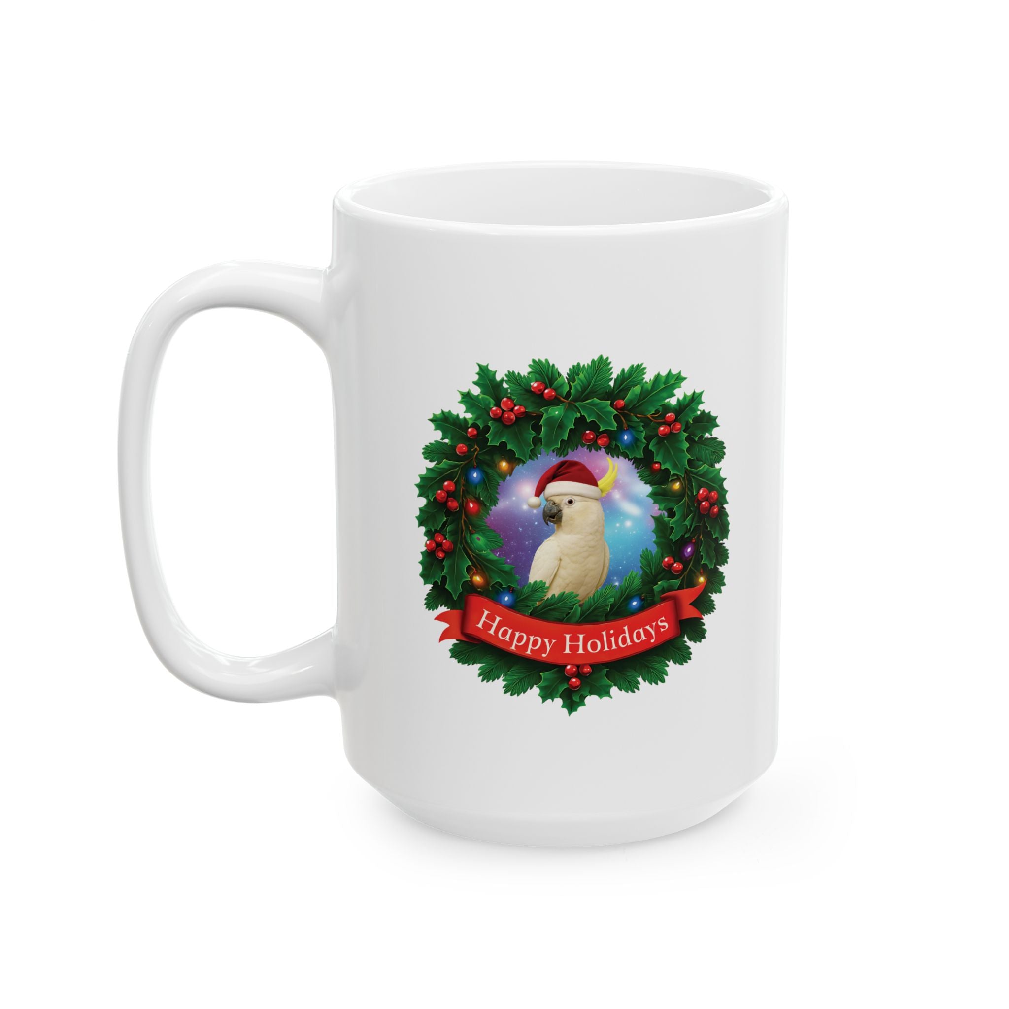 Happy Holidays Sulphur-Crested Mug