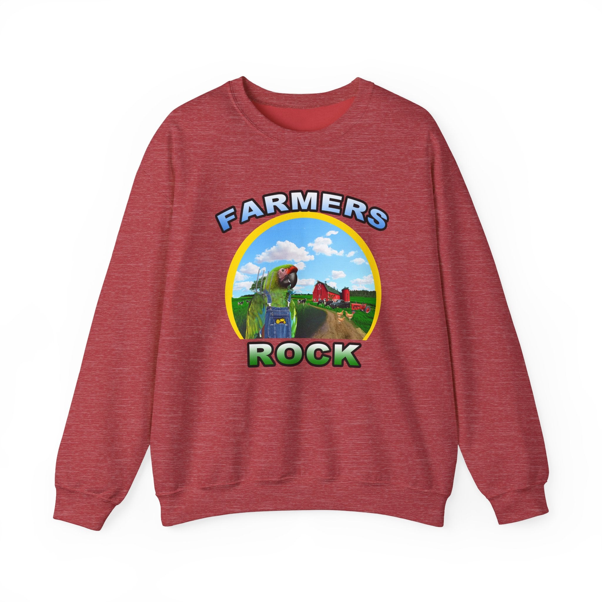 Farmers Rock Military Sweatshirt