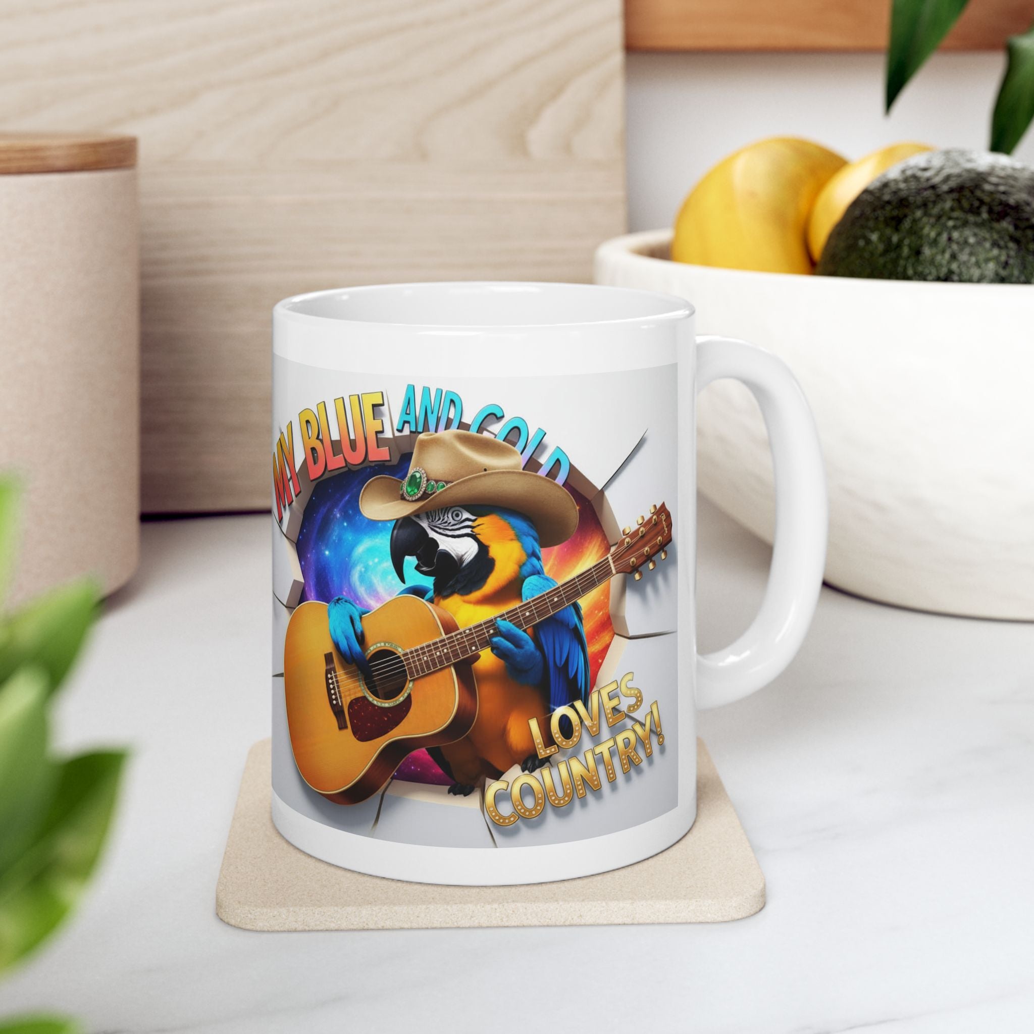 My Blue and Gold Loves Country Mug