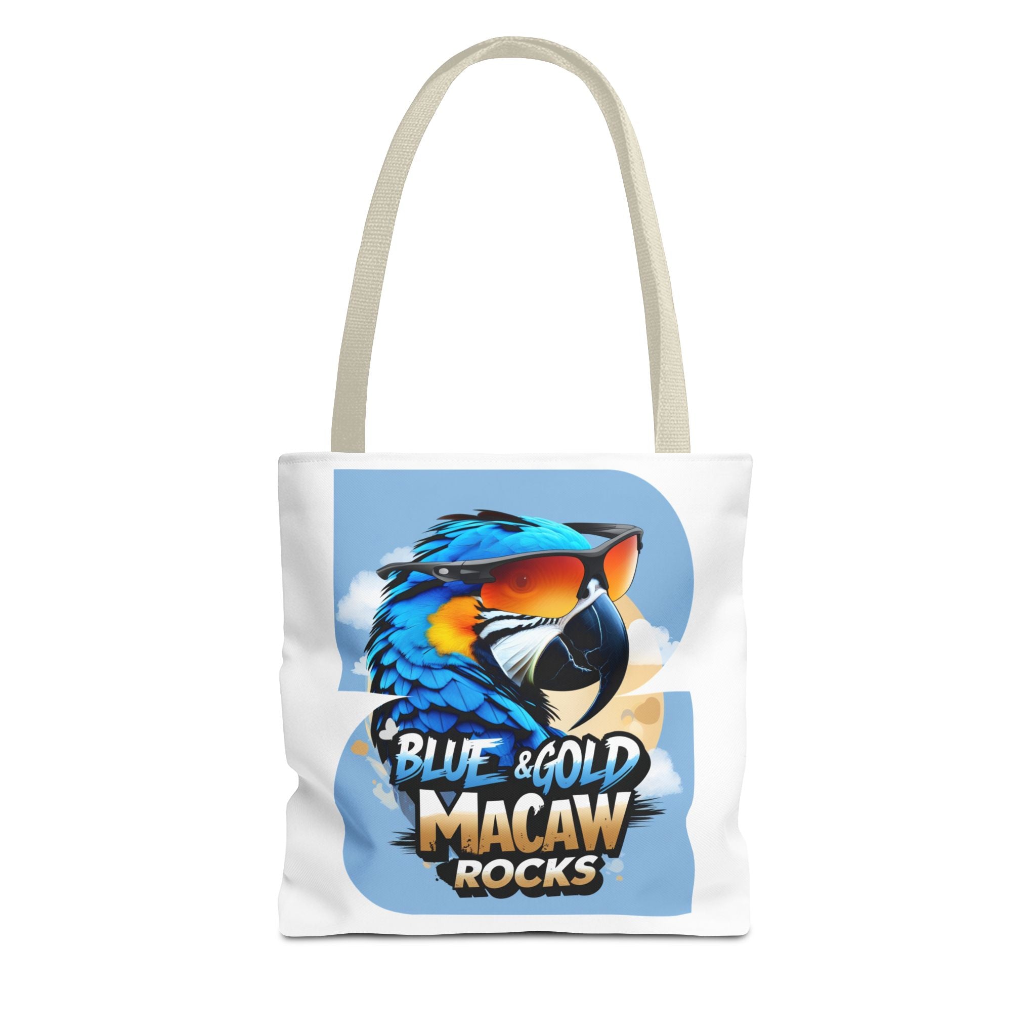 Blue & Gold Macaw Tote Bag
