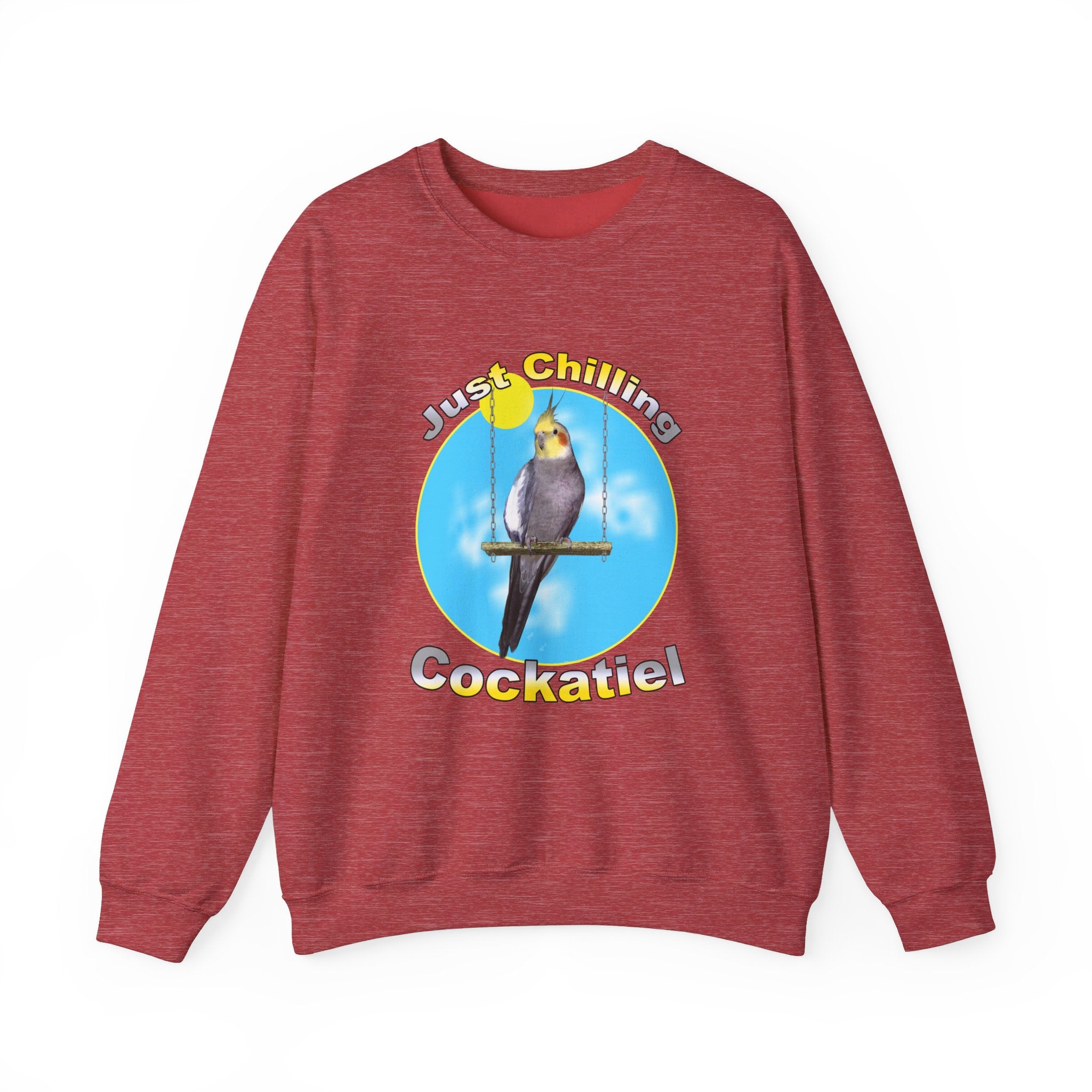 Just Chilling Swing Cockatiel Sweatshirt