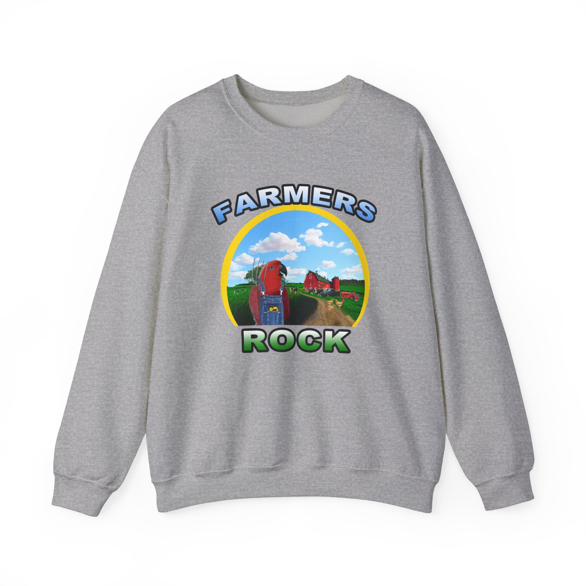 Farmers Rock Red Eclectus Sweatshirt