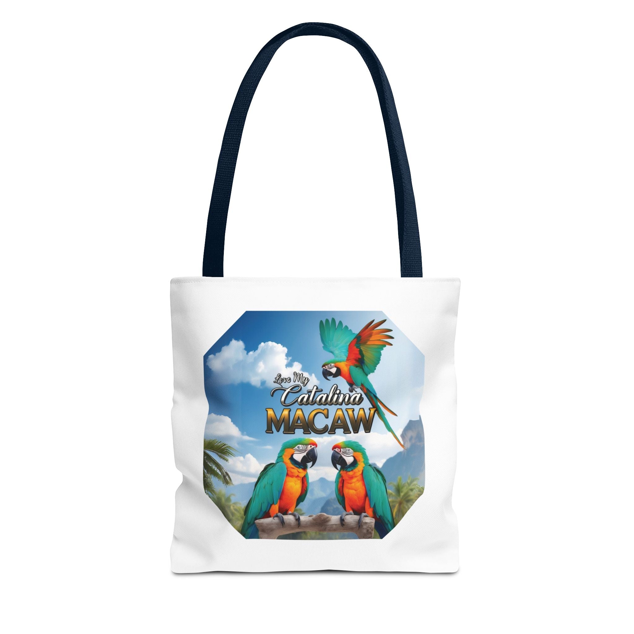 Love My Catalina Macaw Tote Bag