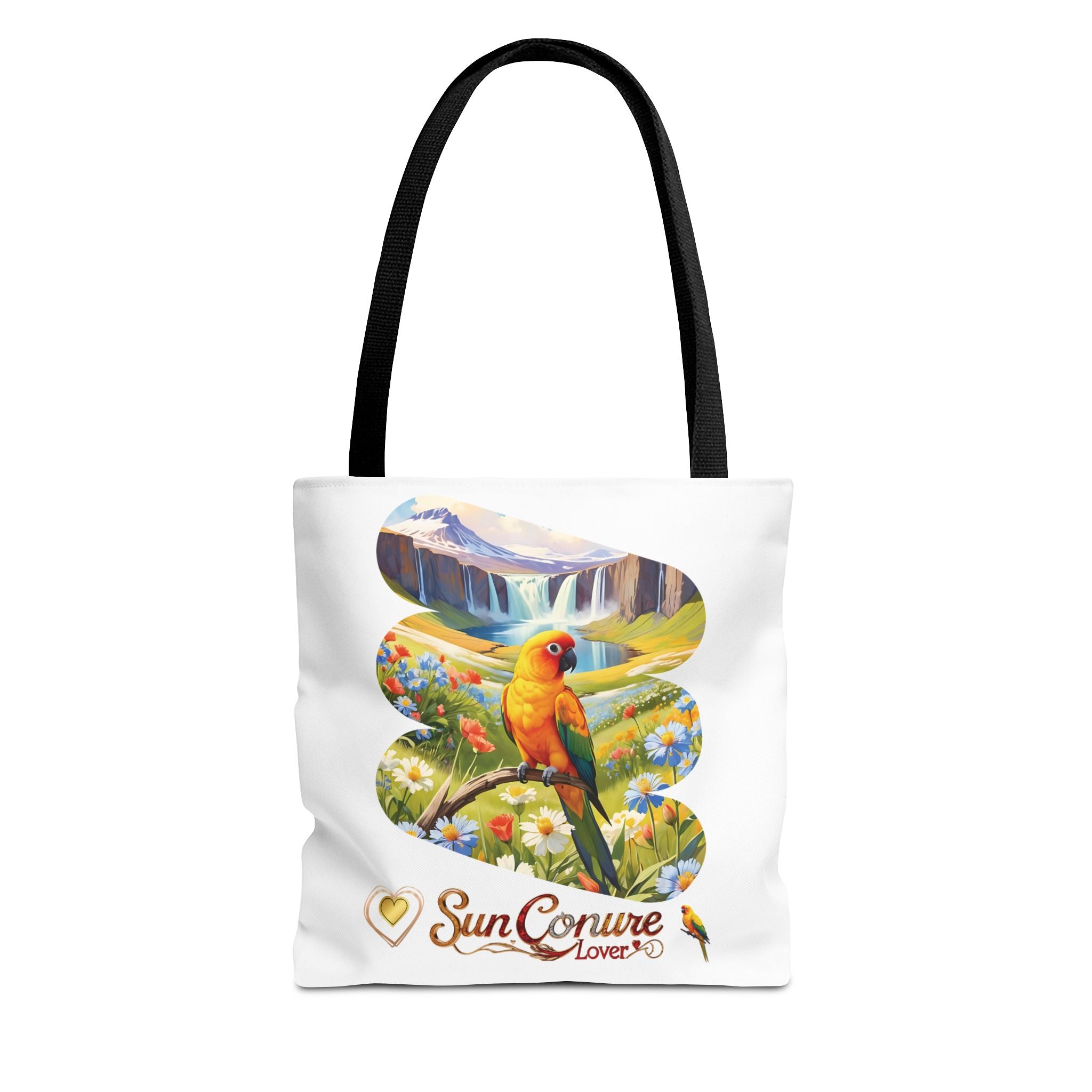 Sun Conure Lover Nature Tote Bag
