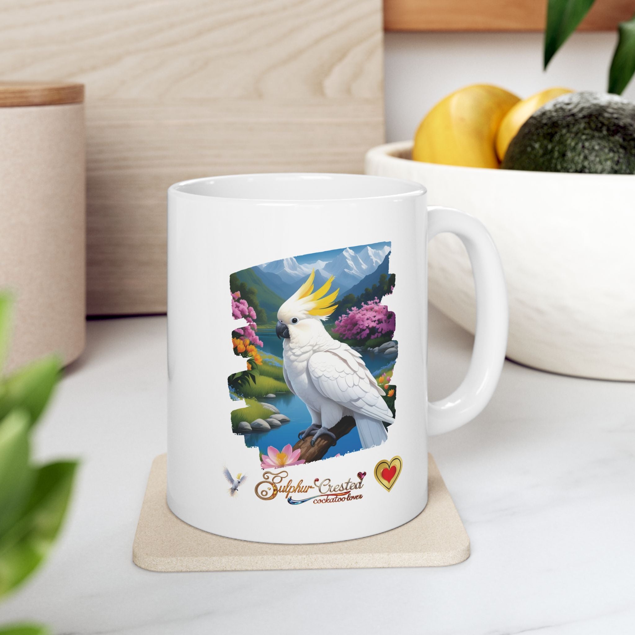 Sulphur-Crested Cockatoo Lover Mug