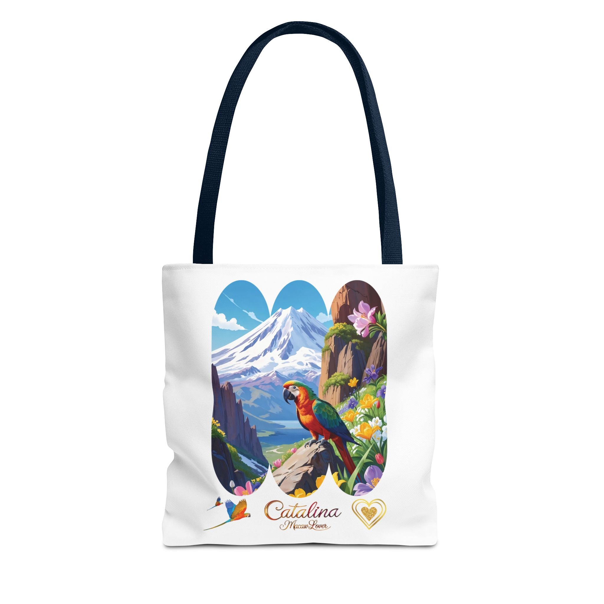 Mountain Catalina Macaw Lover Tote Bag