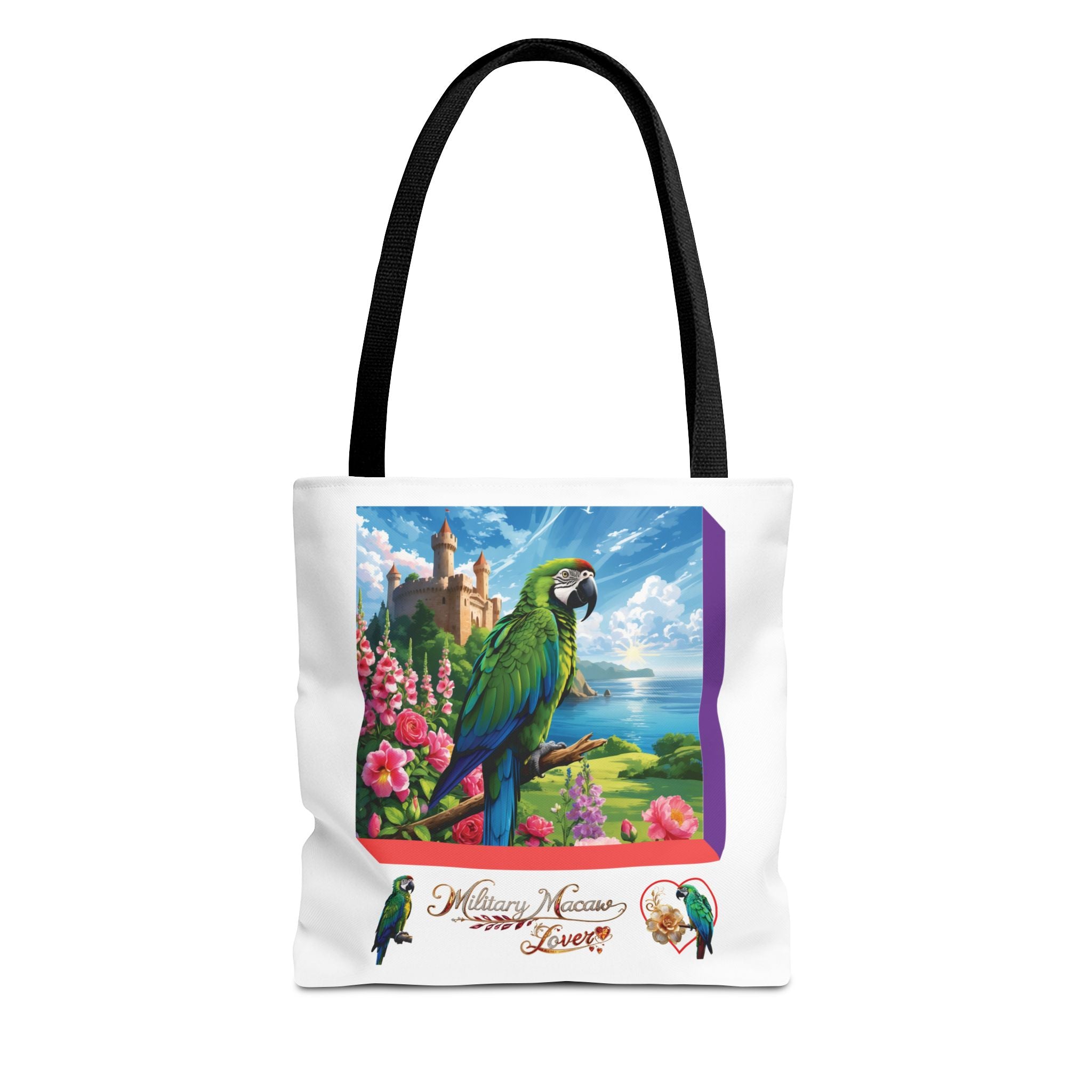 Nature Military Macaw Lover Tote Bag