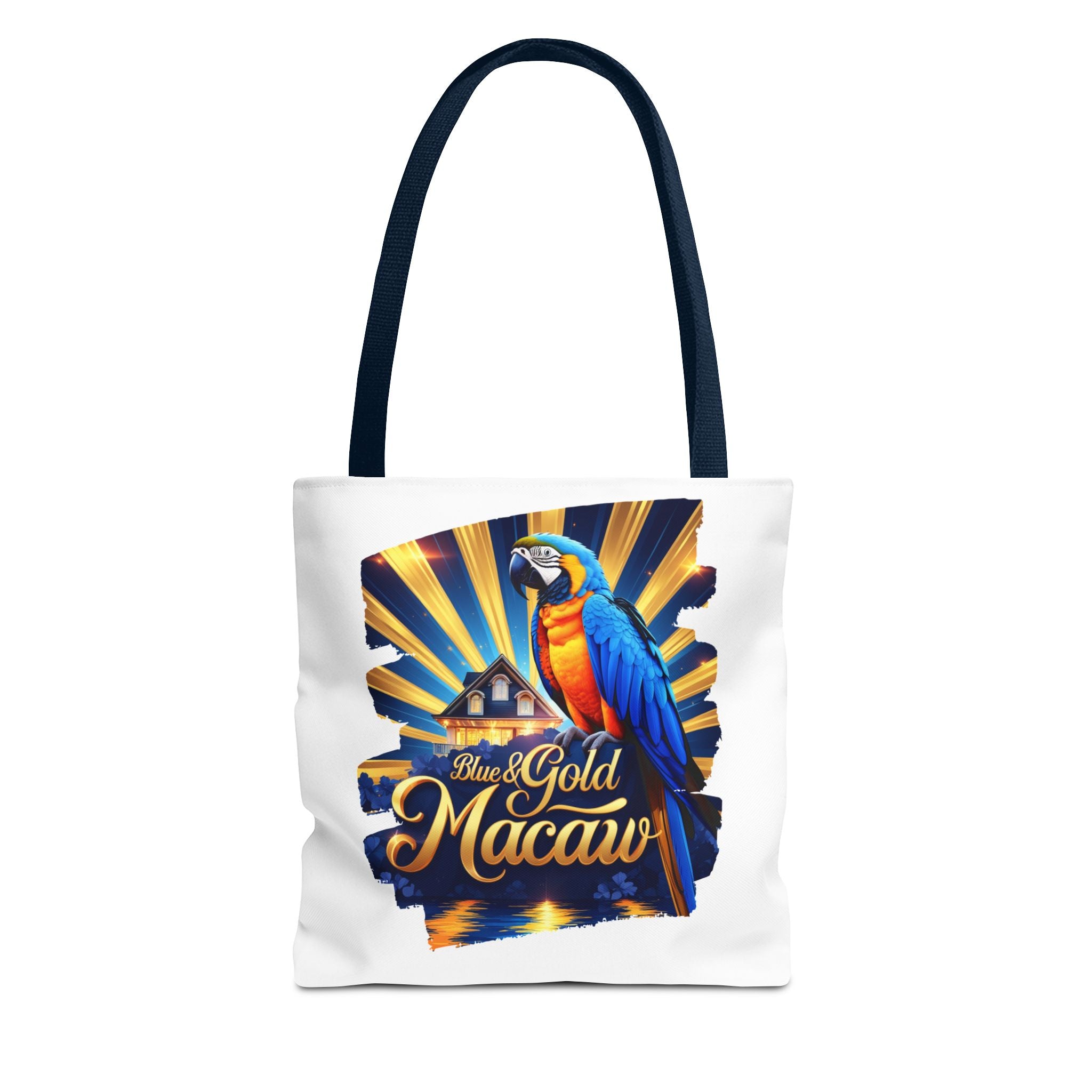 Blue & Gold Macaw Tote Bag