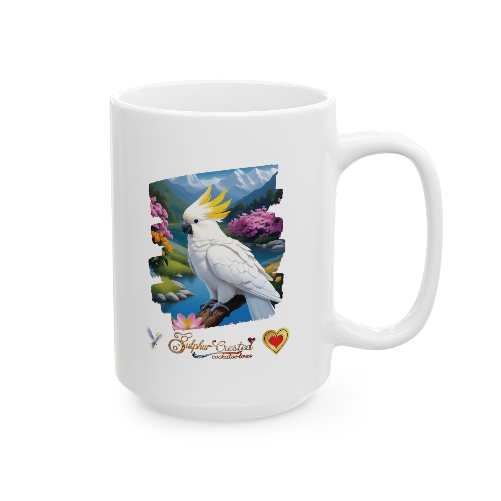 Sulphur-Crested Cockatoo Lover Mug