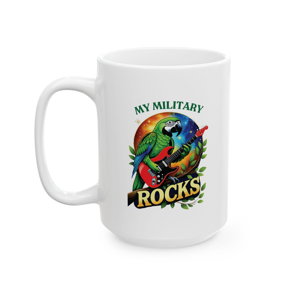 My Military Rocks Music Mug