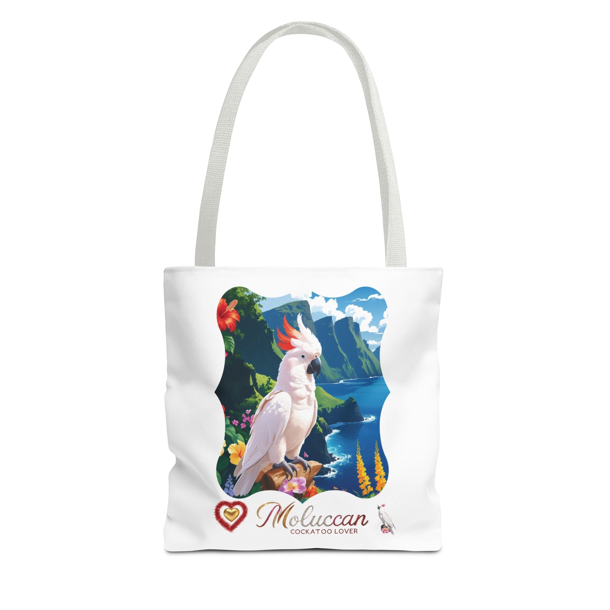 Moluccan Cockatoo Lover Valley Tote Bag