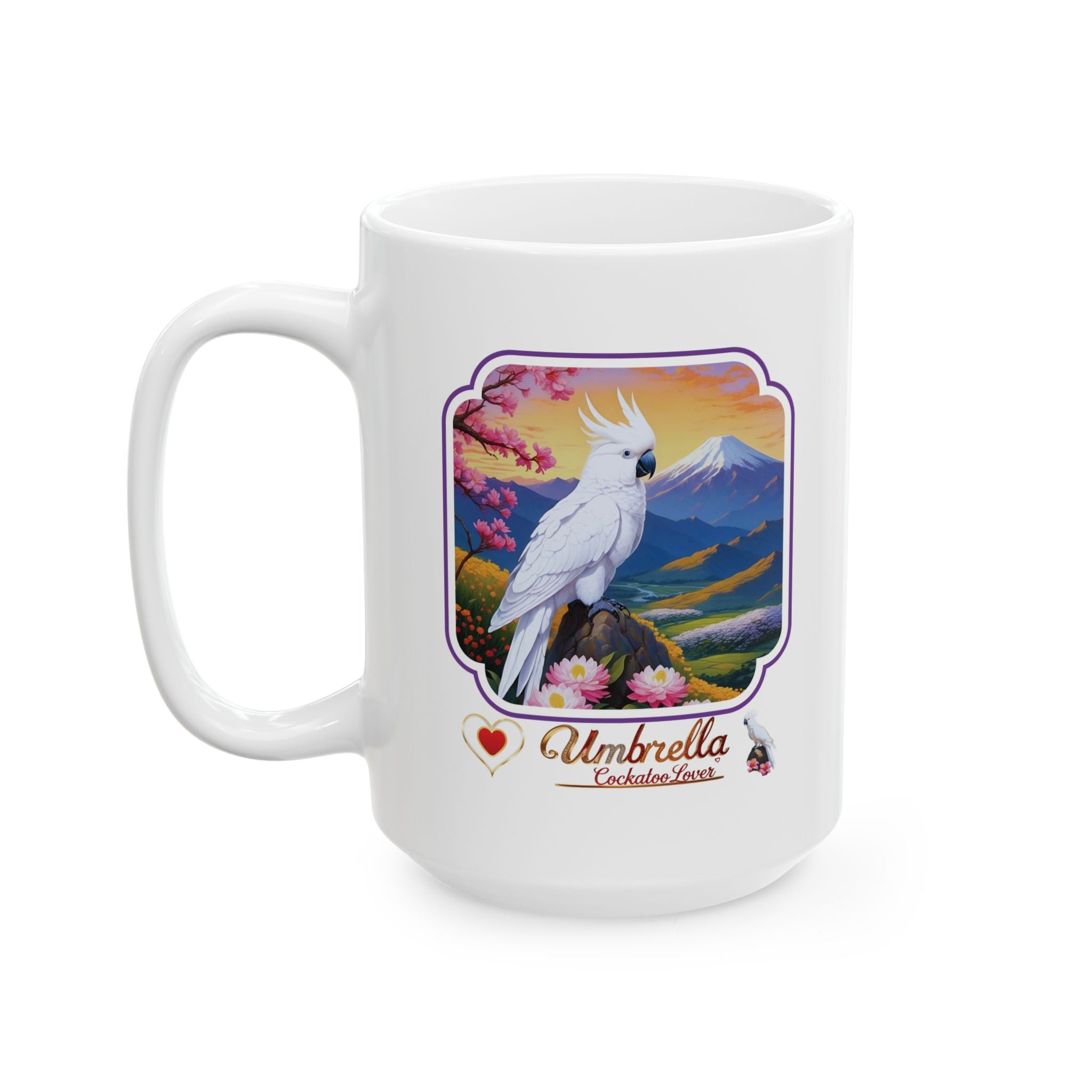 Mountain Umbrella Cockatoo Lover Mug