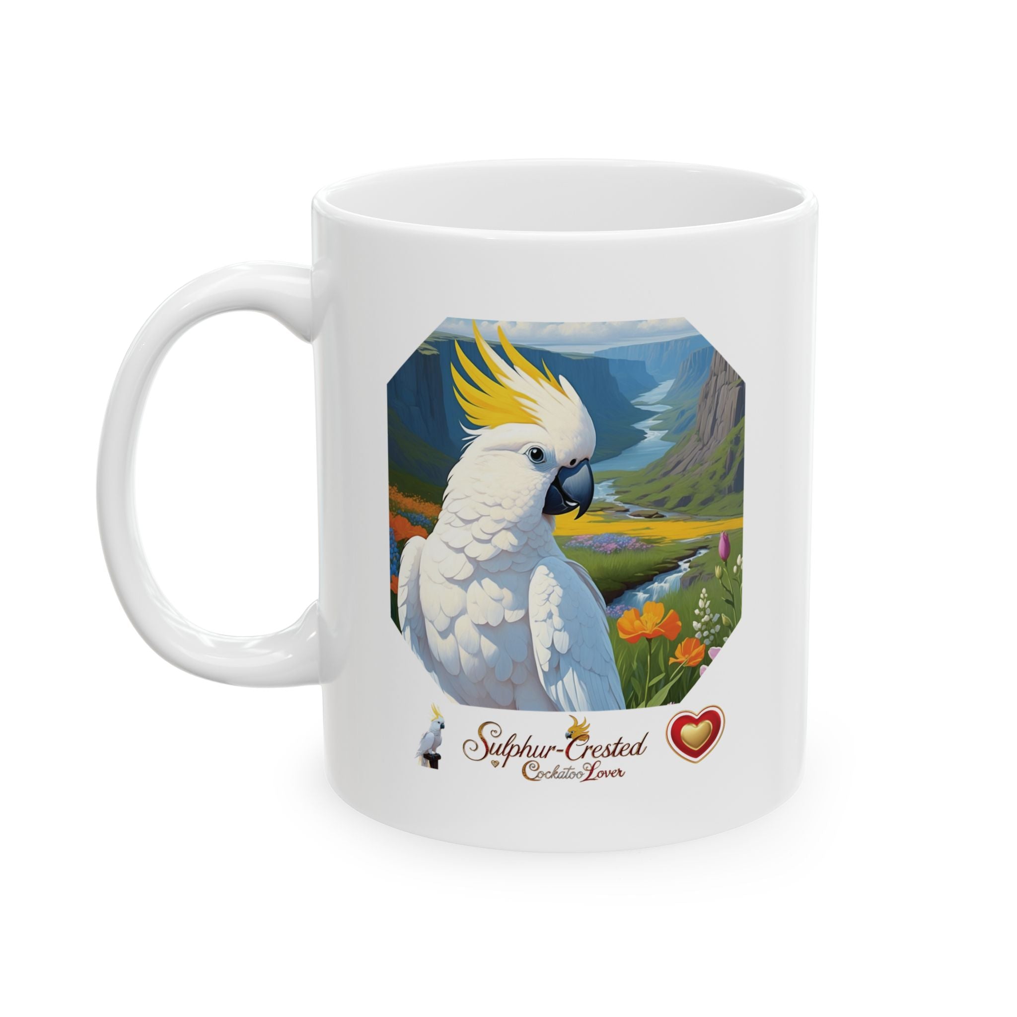 Sulphur-Crested Cockatoo Lover Mug