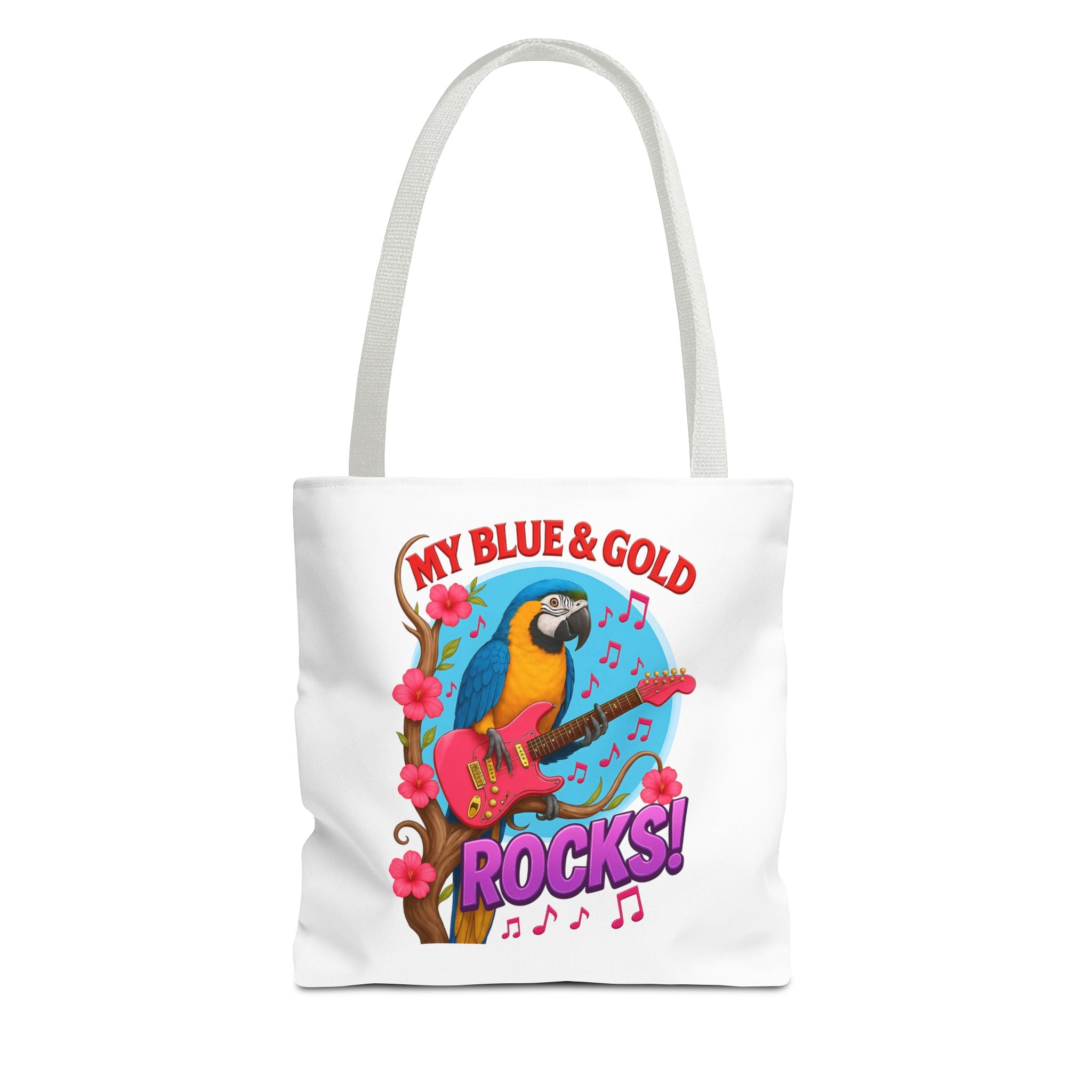 Blue & Gold Macaw Tote Bag