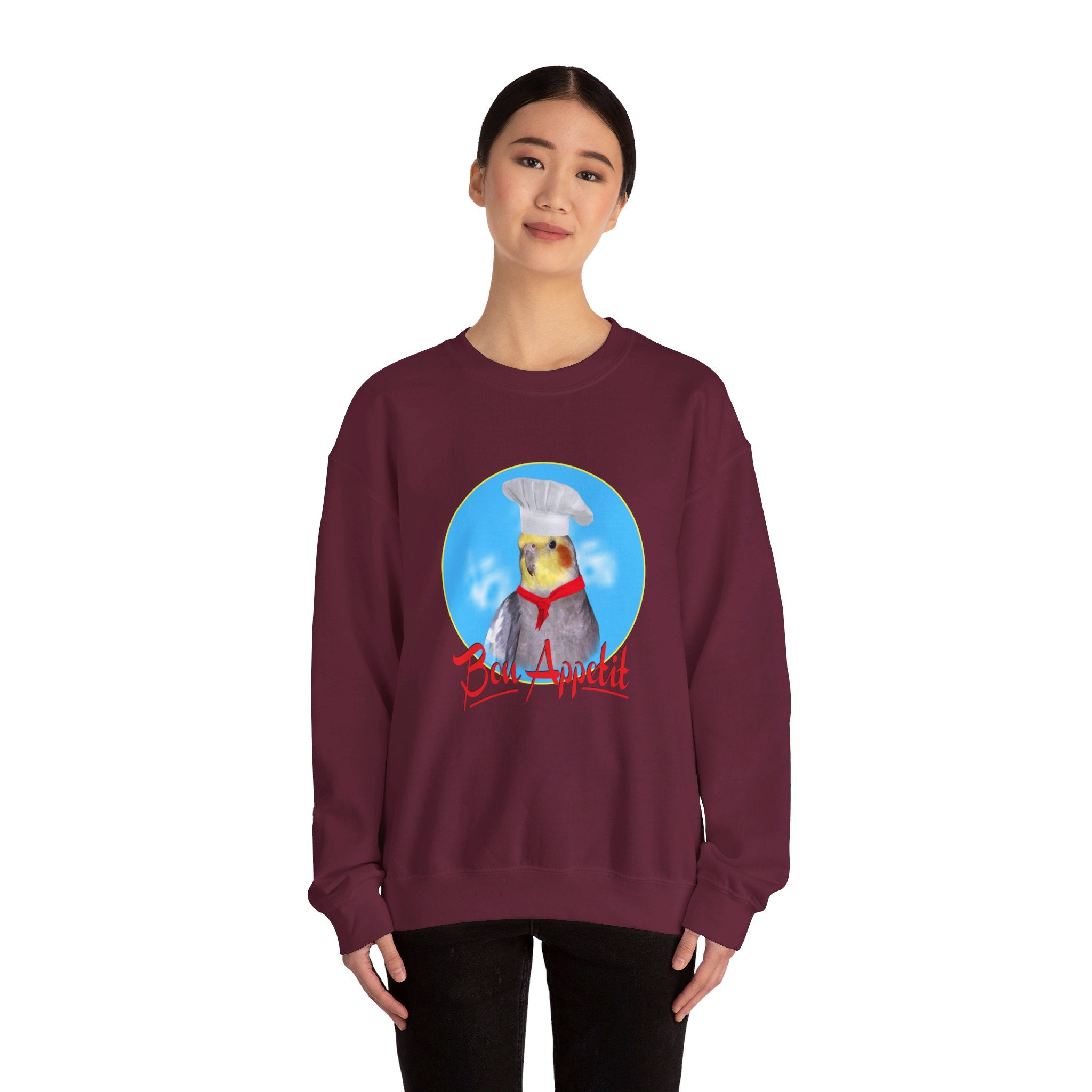 Bon Appetit Cockatiel Sweatshirt