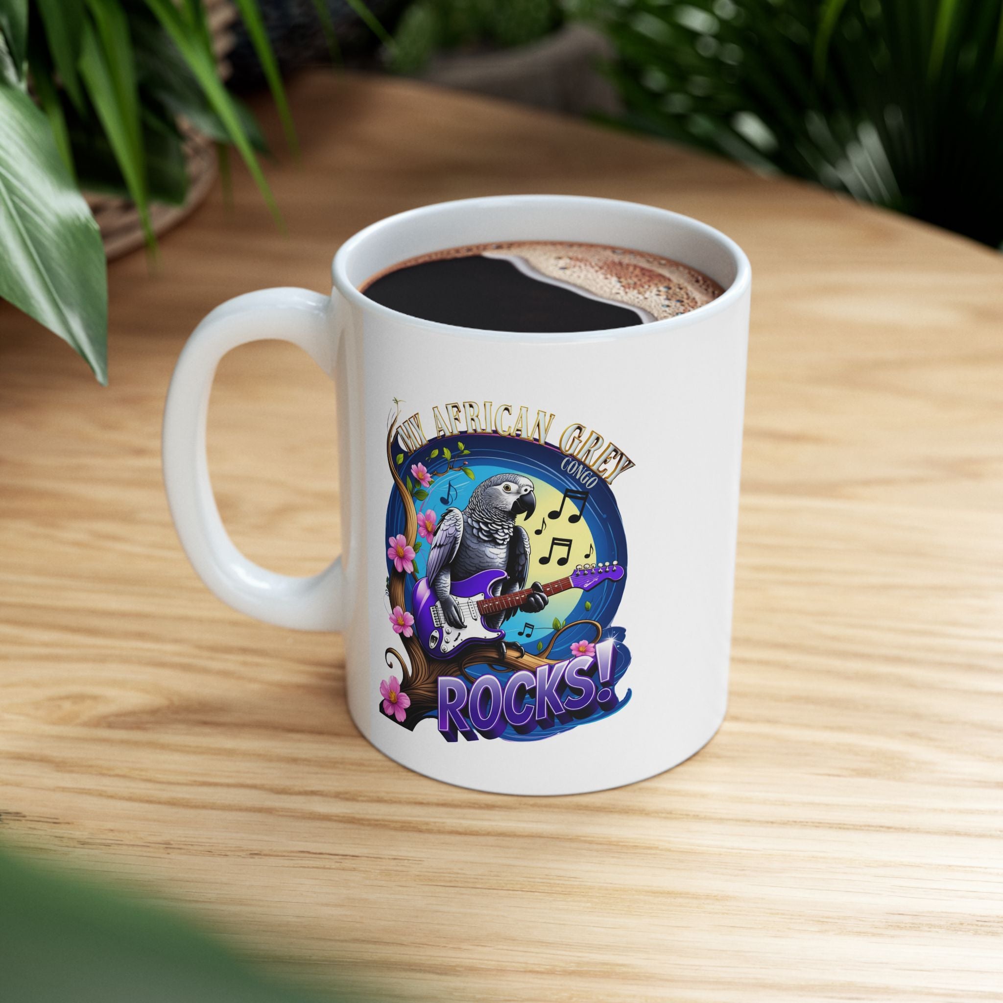 African Grey Congo Mug