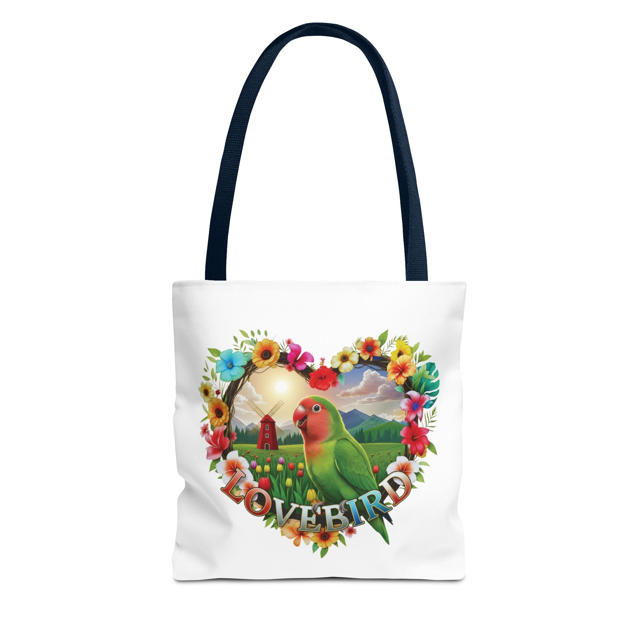 Lovebird Nature Tote Bag