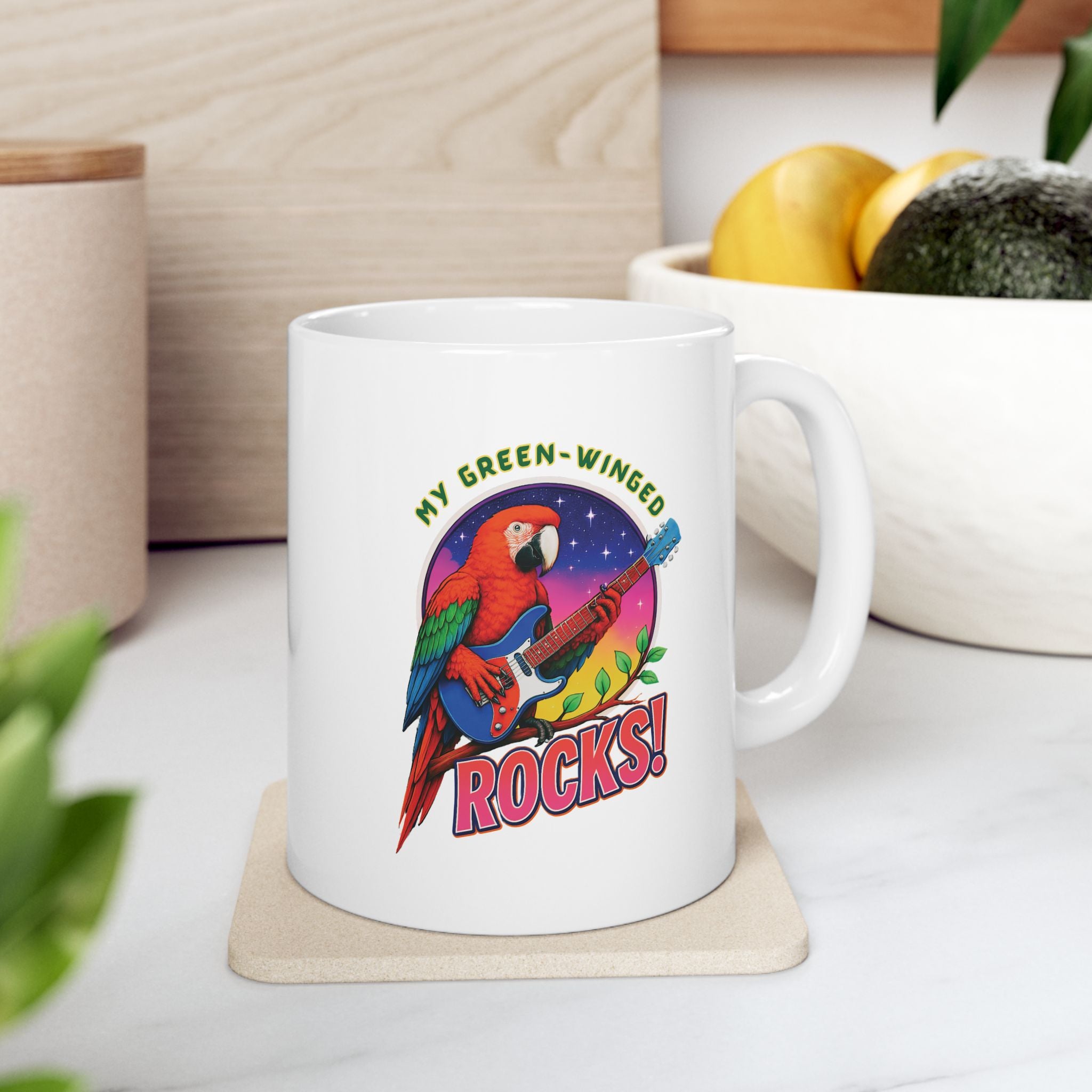 My Green-Winged Rocks Mug