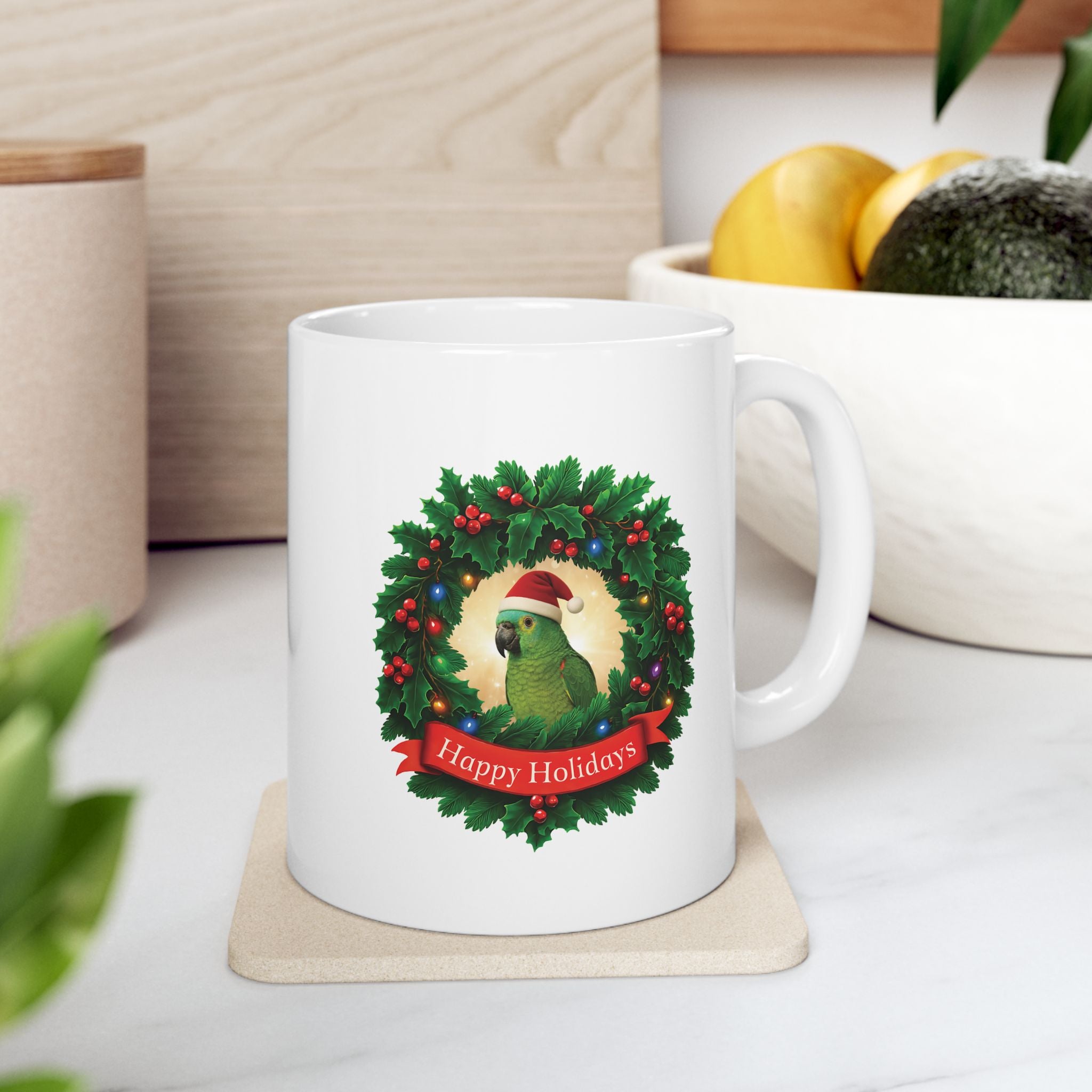 Happy Holidays Amazon Mug