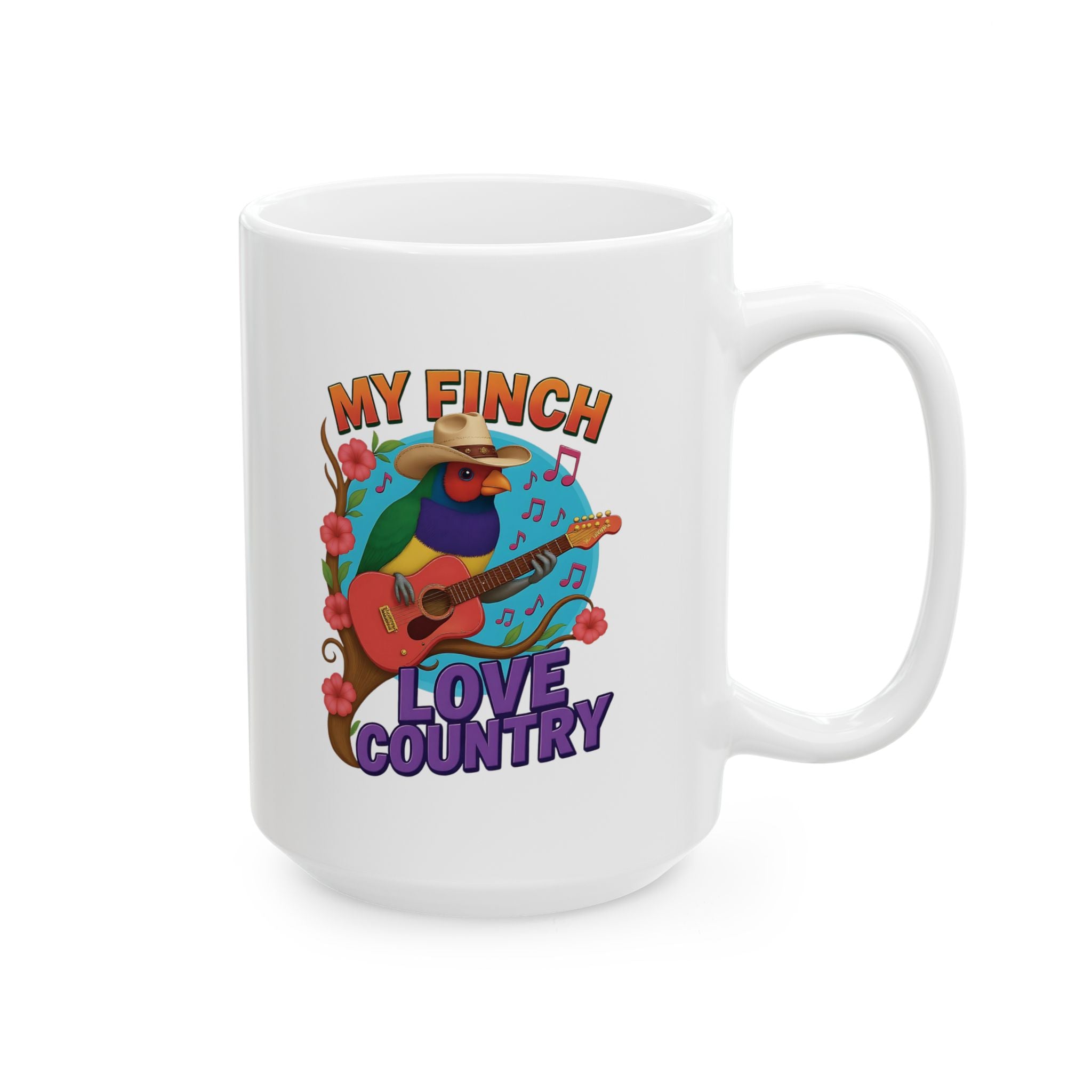 My Finch Love Country Music Mug