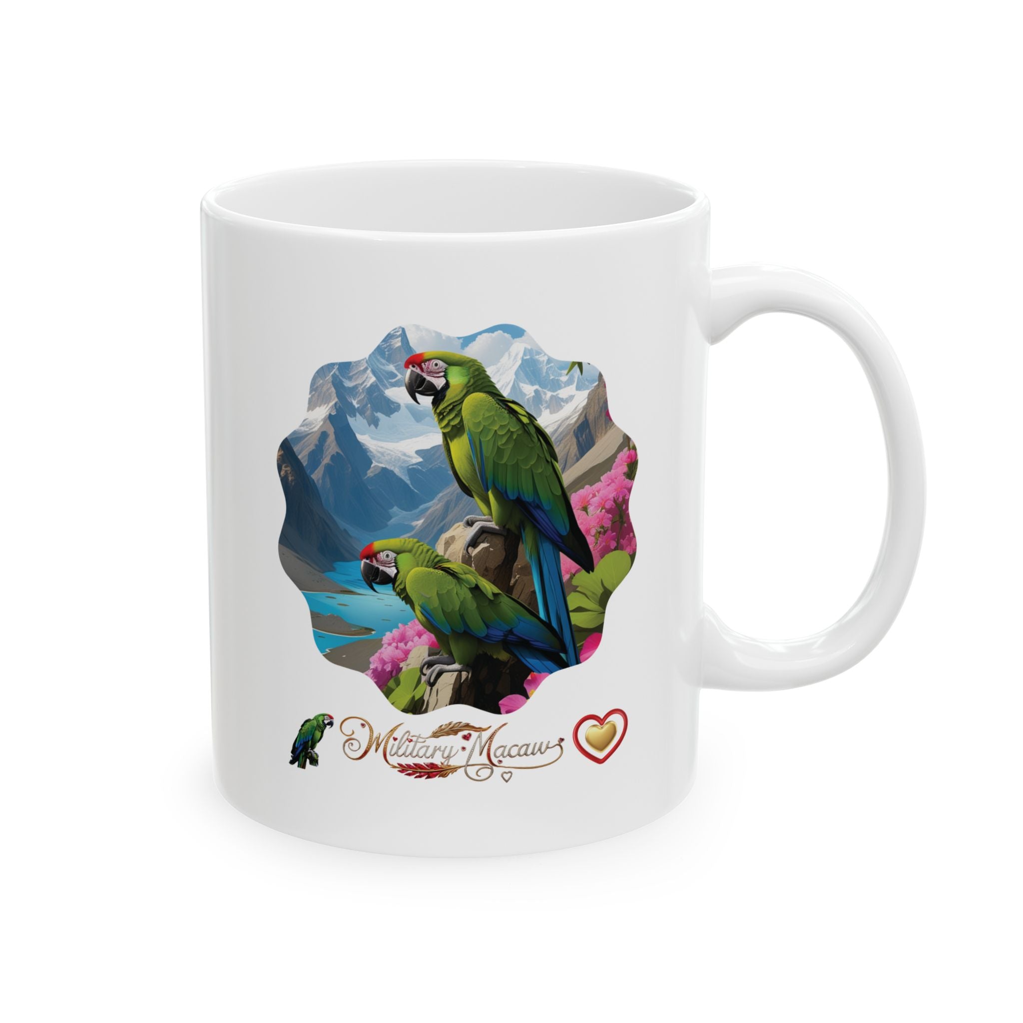 Military Macaw Valley Mug