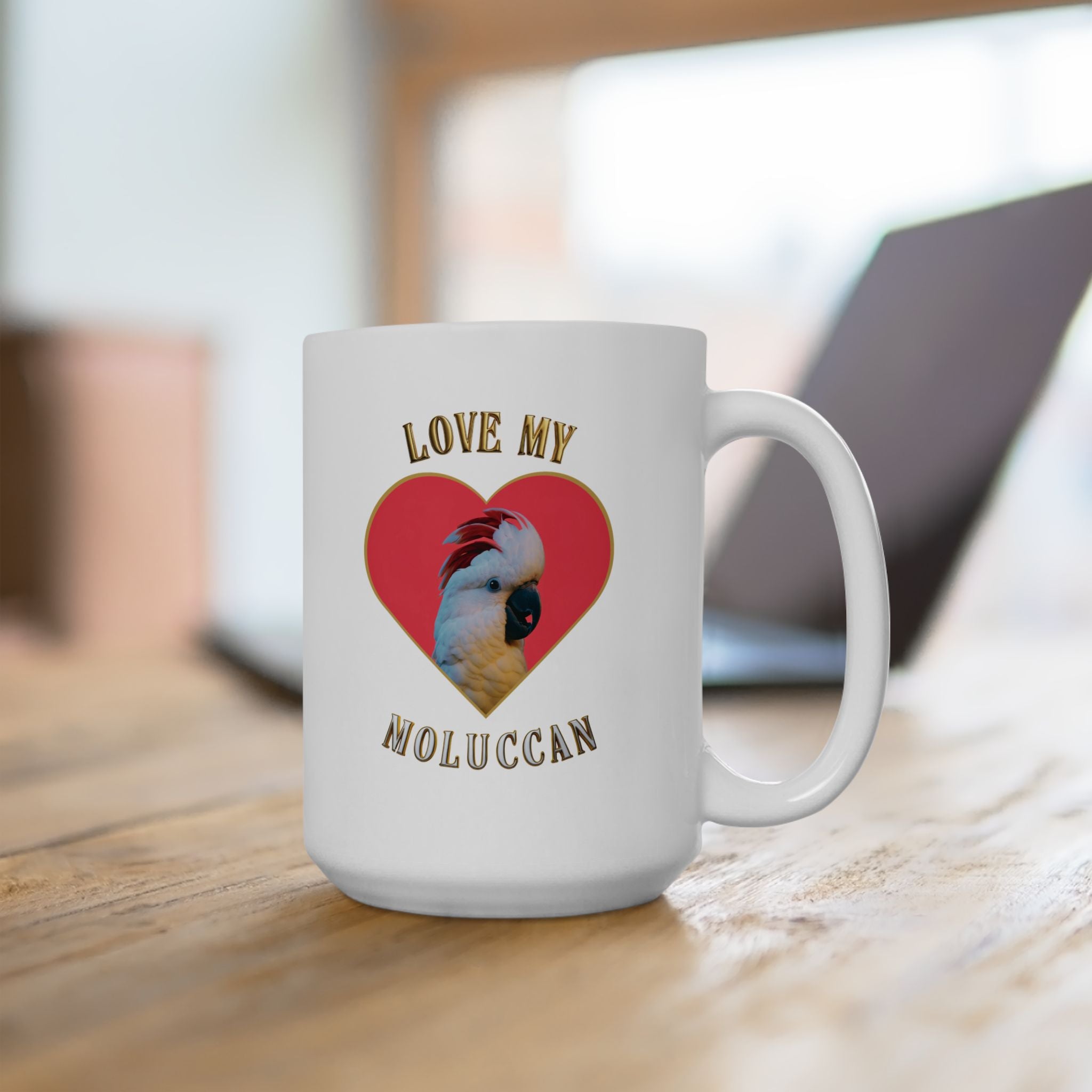 Love My Moluccan Heart Mug