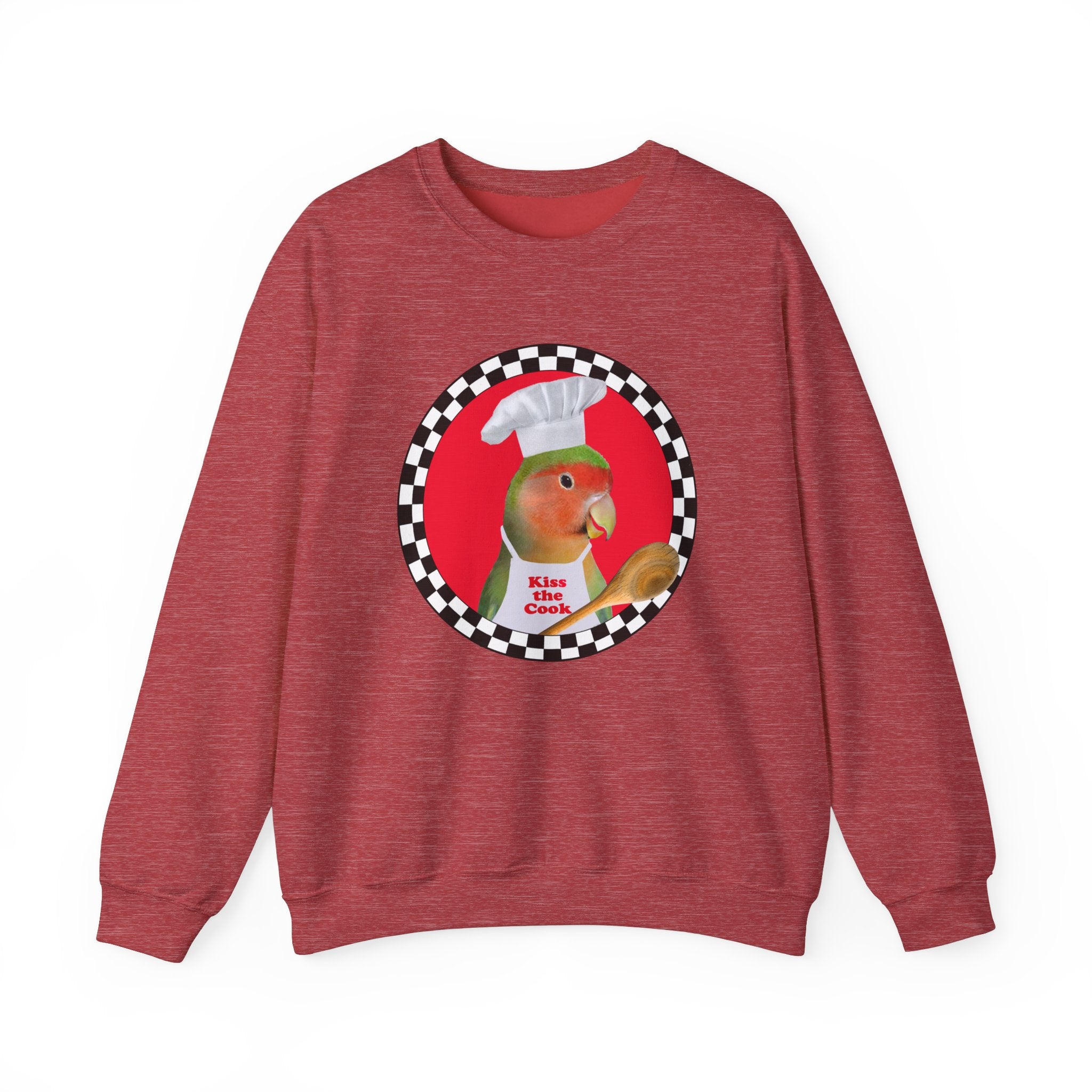 Kiss The Cook Spoon Lovebird Sweatshirt