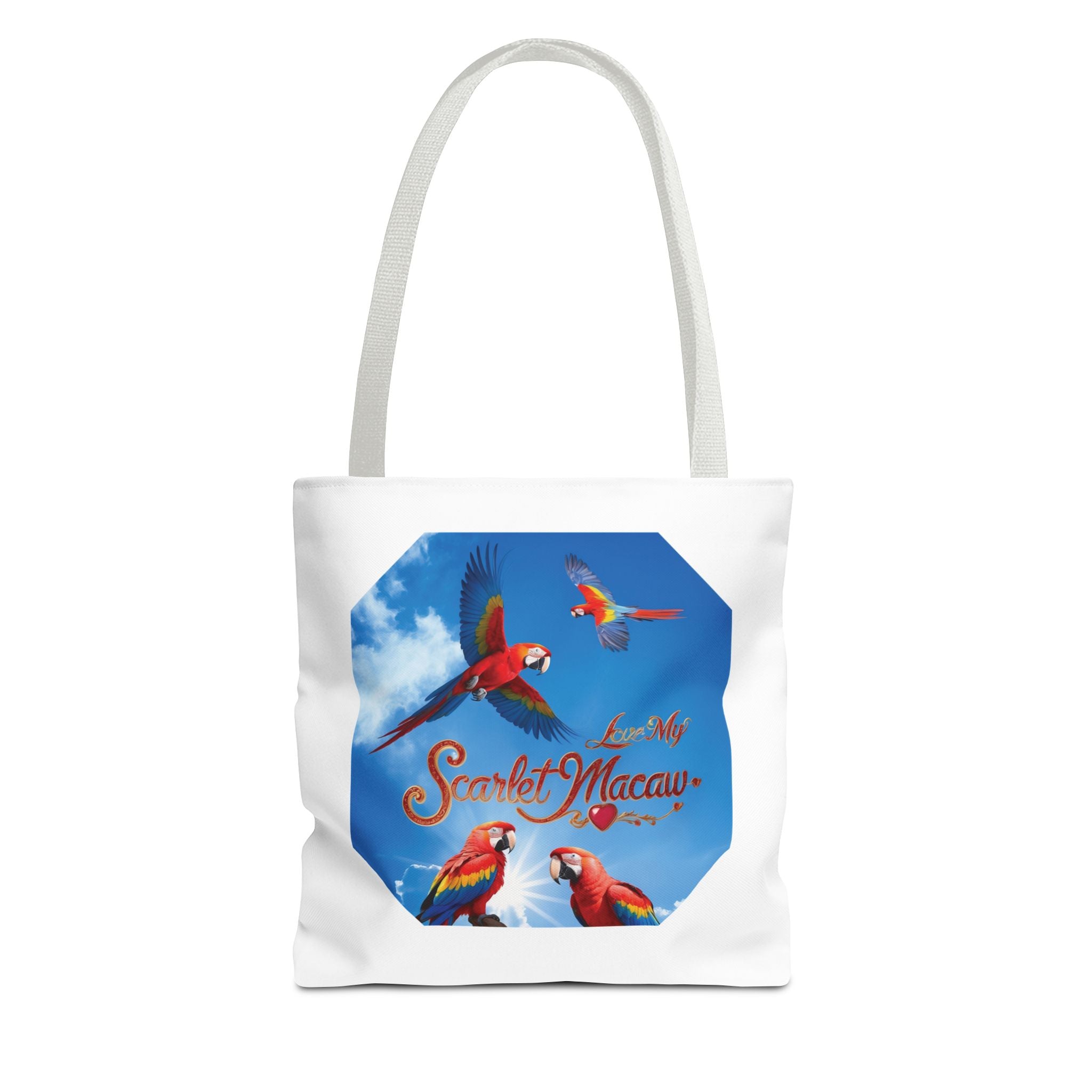 Scarlet Macaw Tote Bag