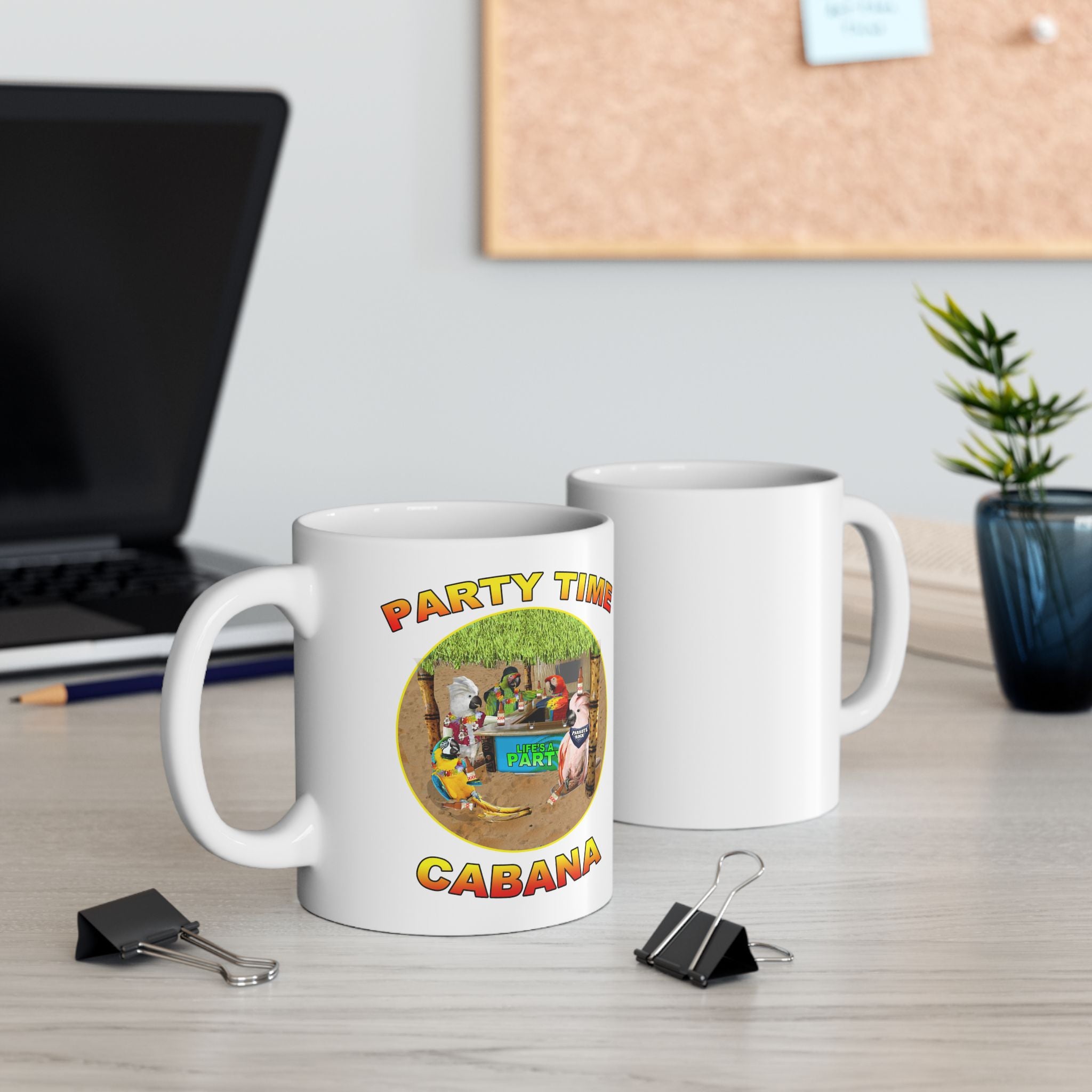 Party Time Life's A Cabana Mug