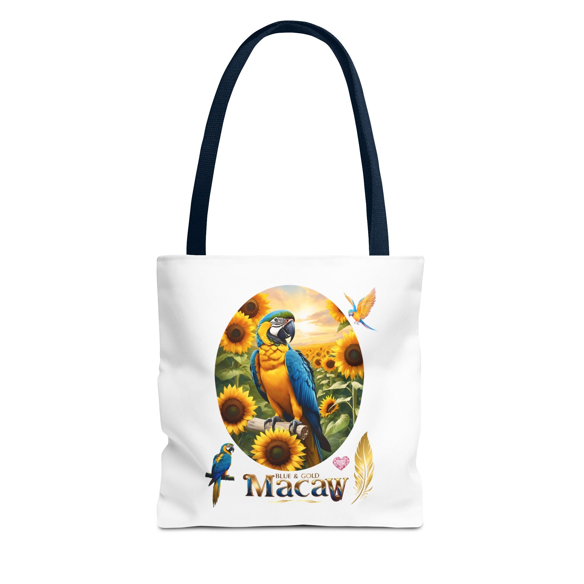 Blue & Gold Macaw Tote Bag