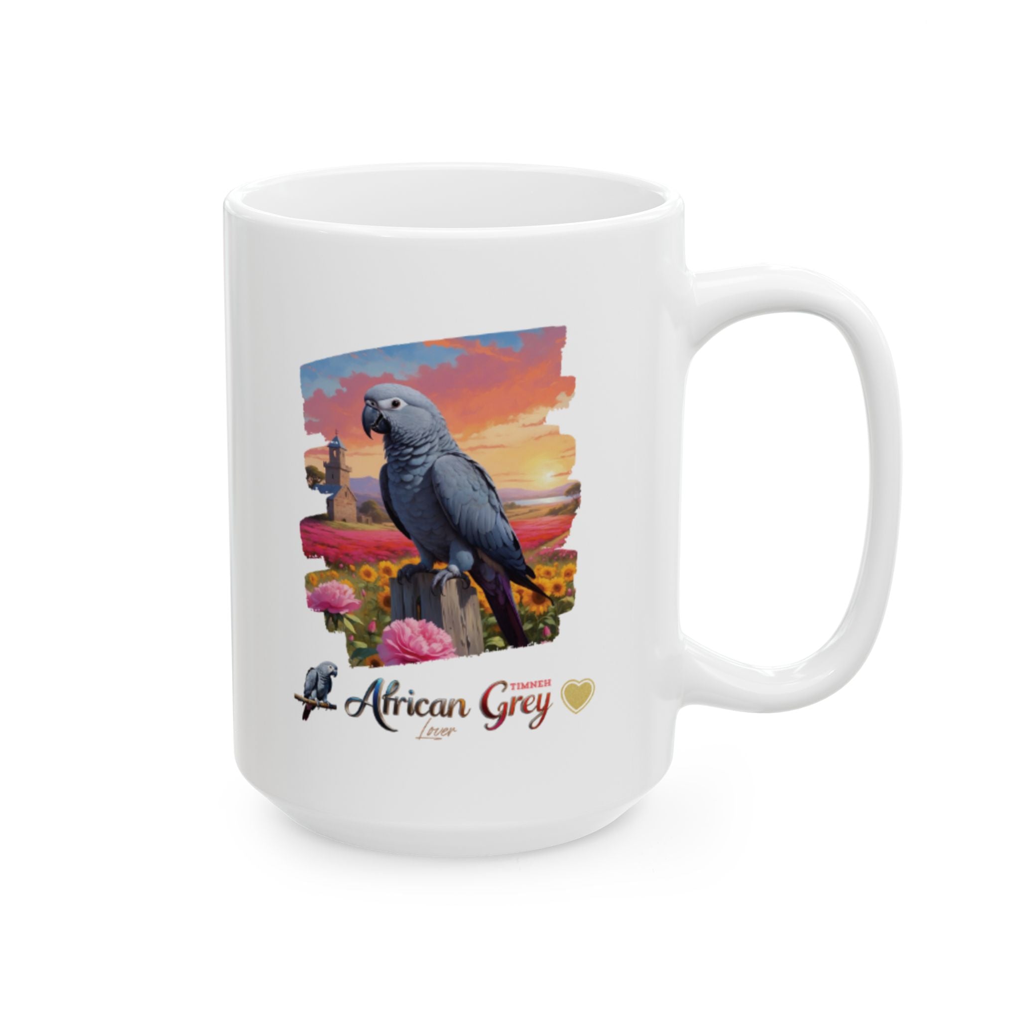 African Grey Timneh Lover Mug