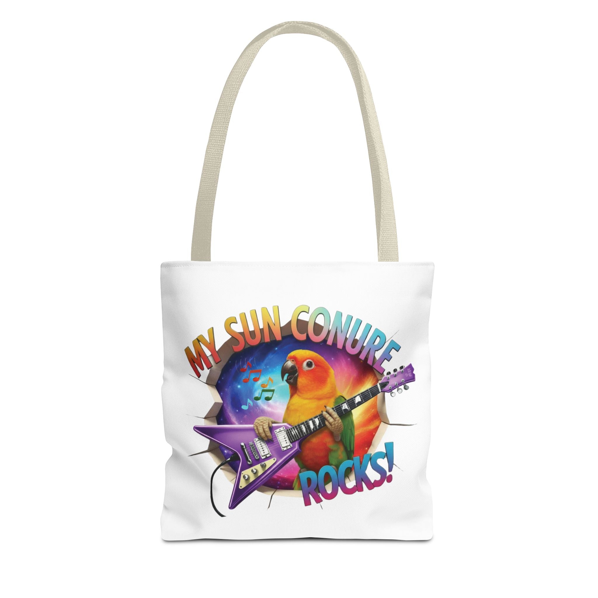 Sun Conure Breakthrough Tote Bag