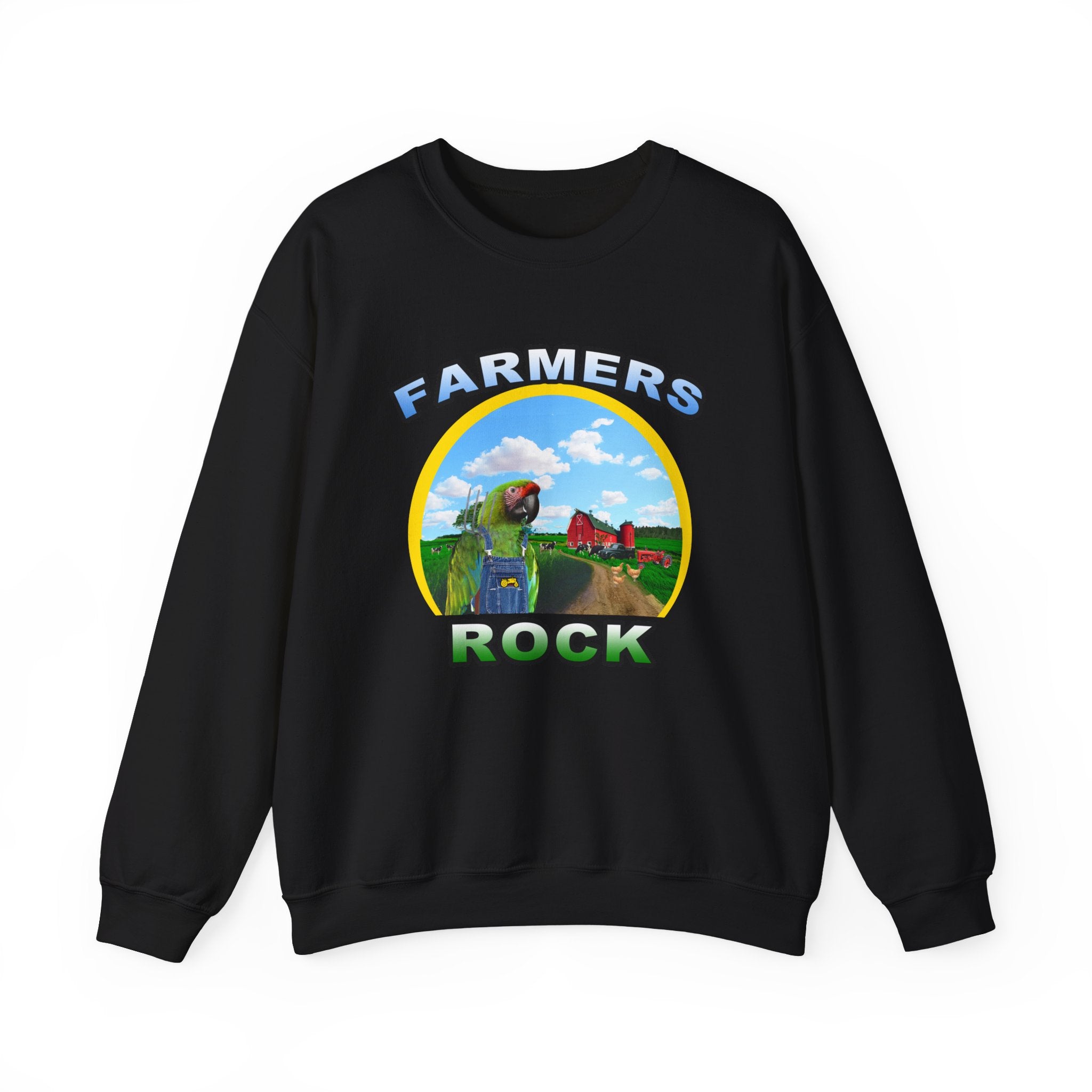 Farmers Rock Military Sweatshirt