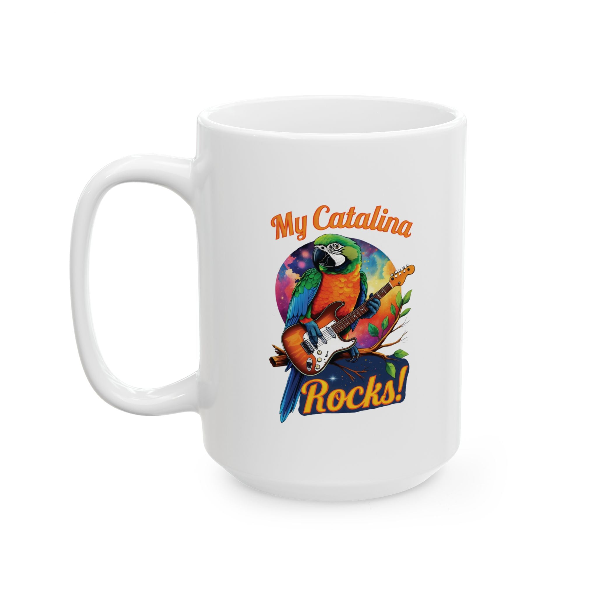 My Catalina Rocks Guitar Mug