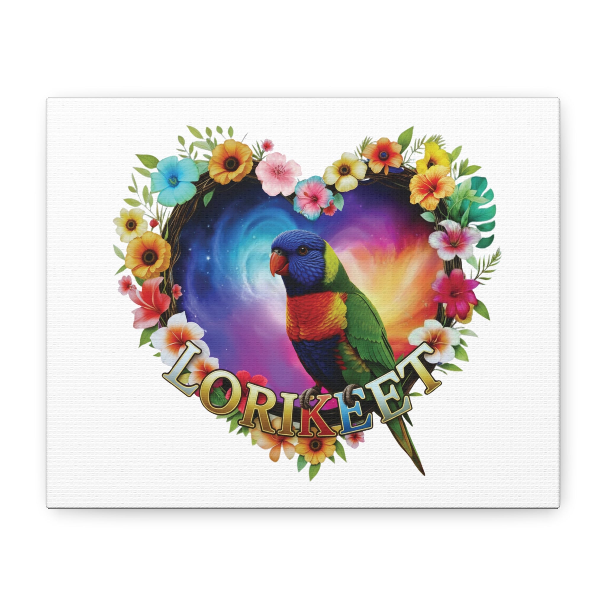 Rainbow Lorikeet Art Wall-Hanging