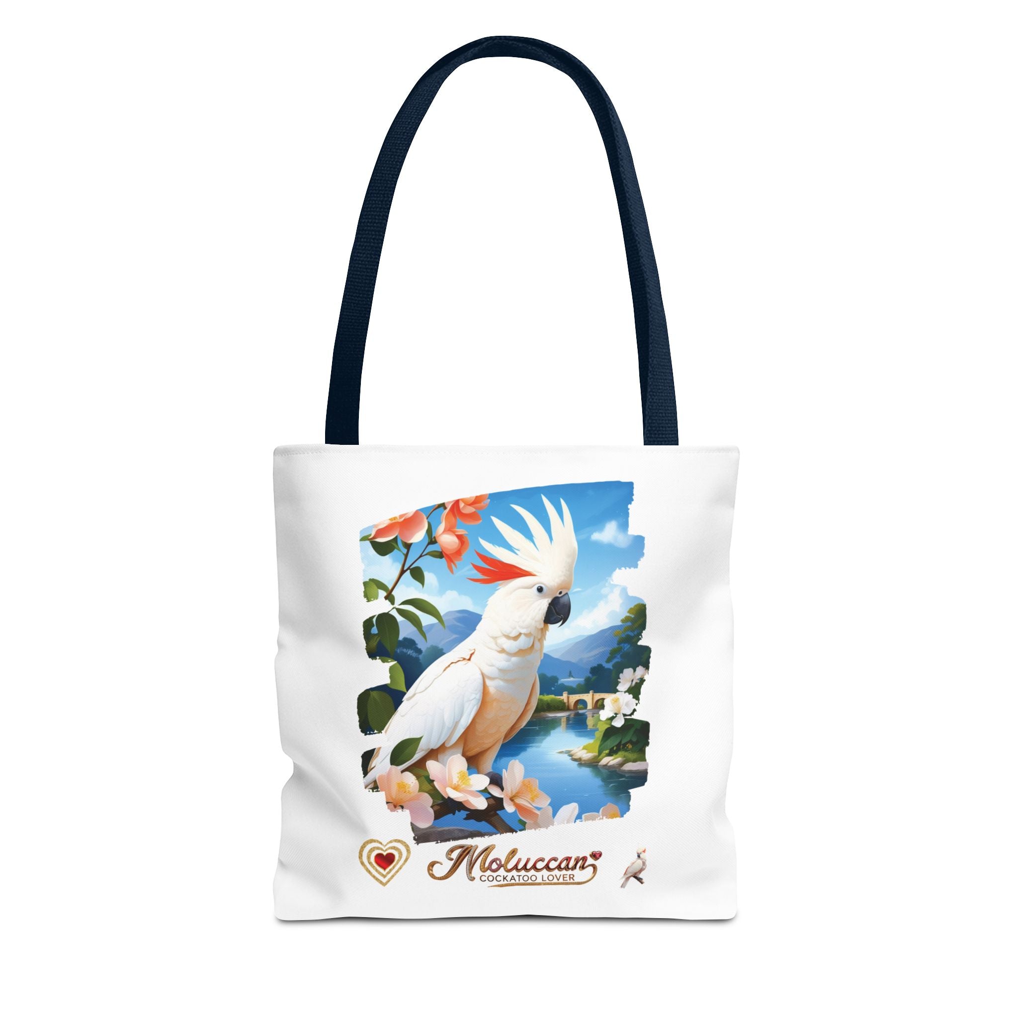 White Moluccan Cockatoo Lover Tote Bag