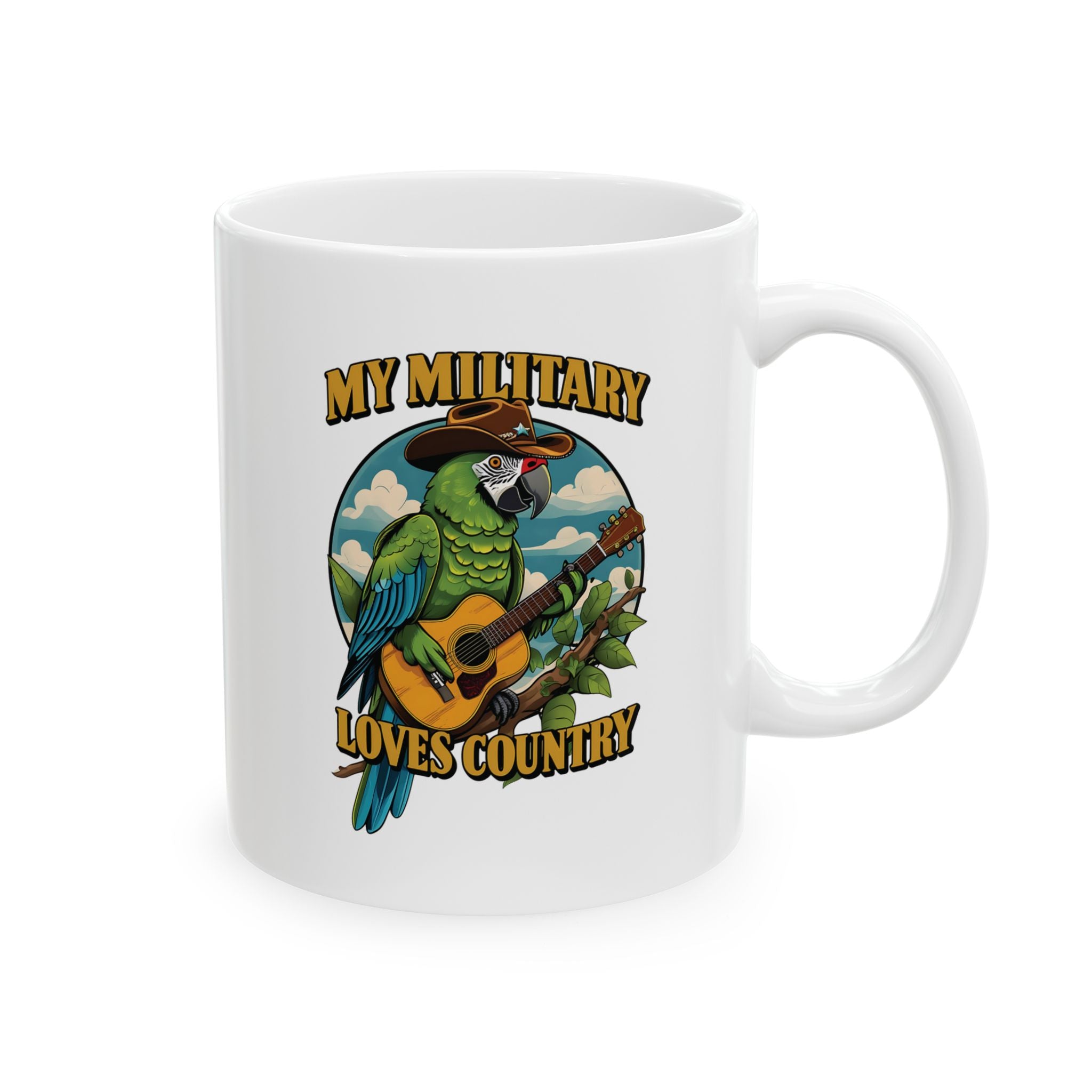 Military Macaw Mug