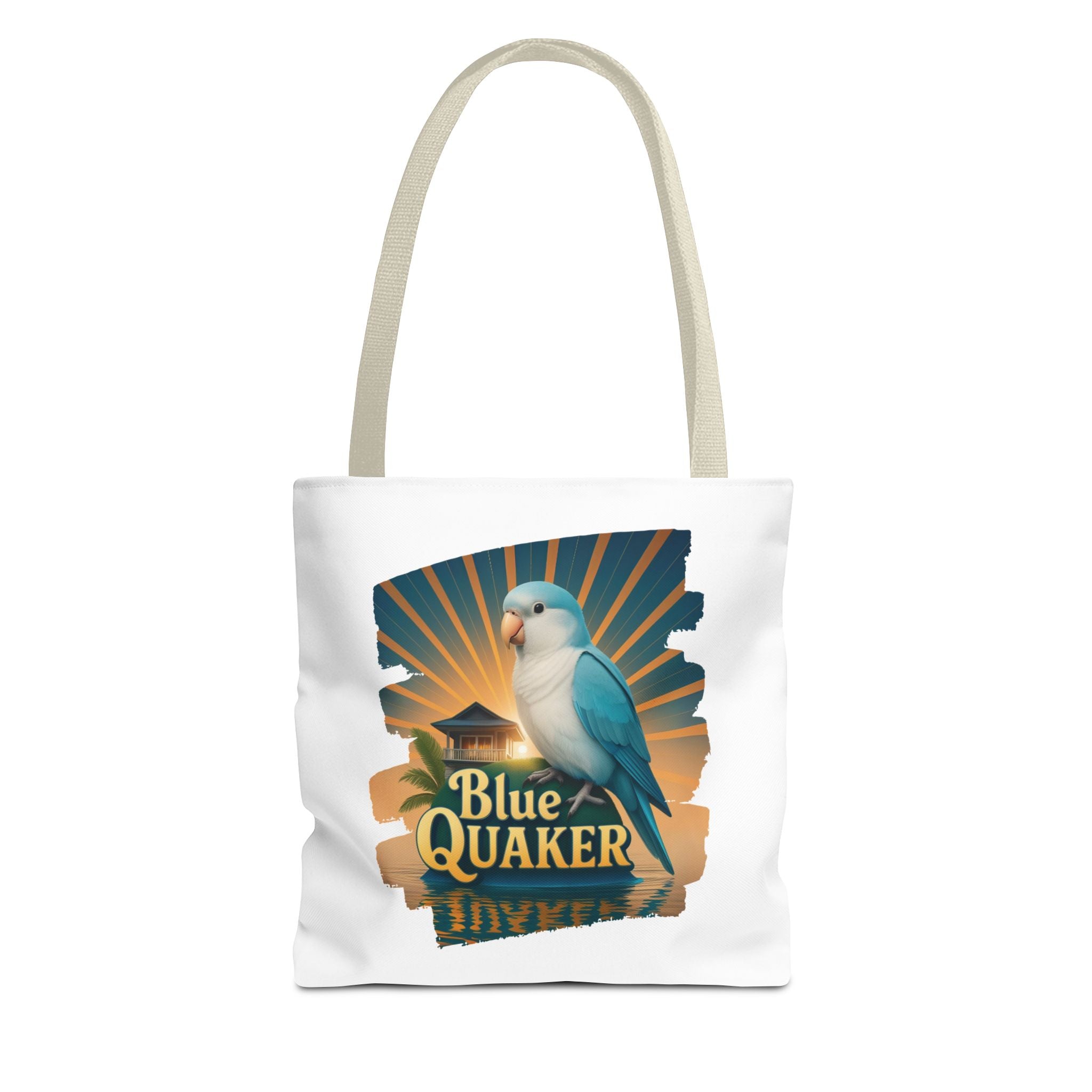 Blue Quaker Sunburst Tote Bag
