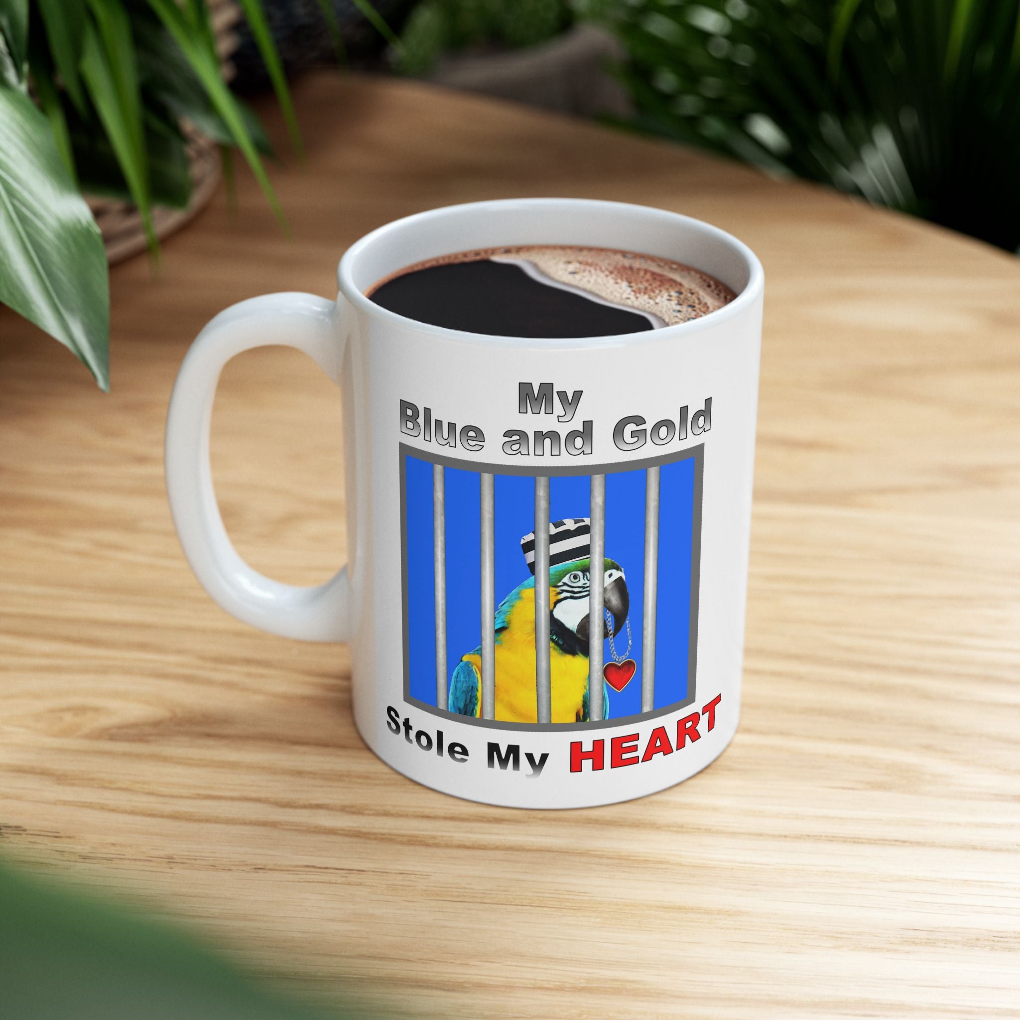 My Blue And Gold Stole My Heart Mug