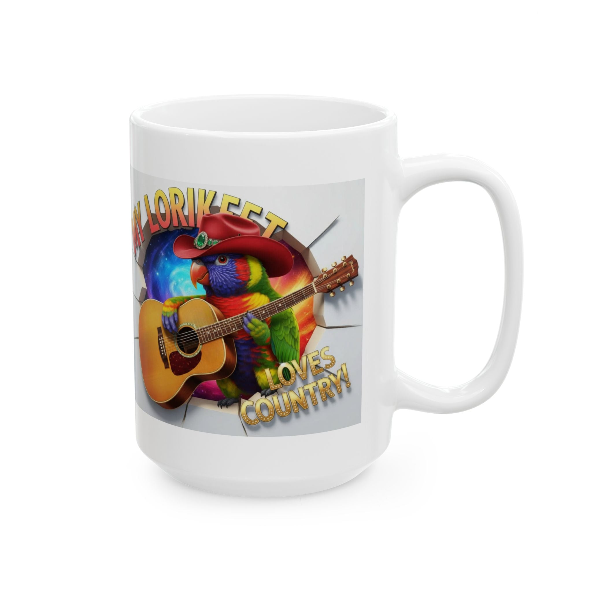 My Lorikeet Loves Country Mug