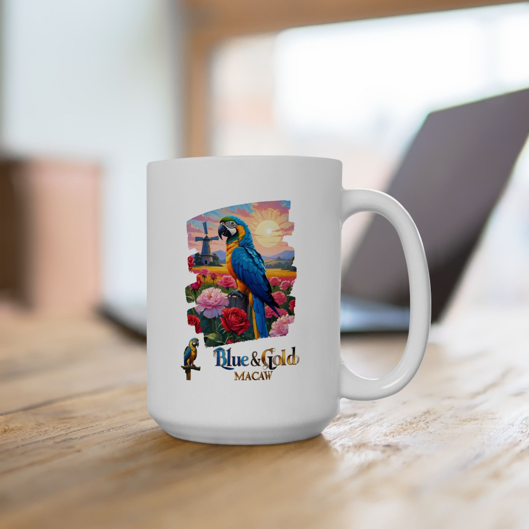 Blue & Gold Macaw Mug