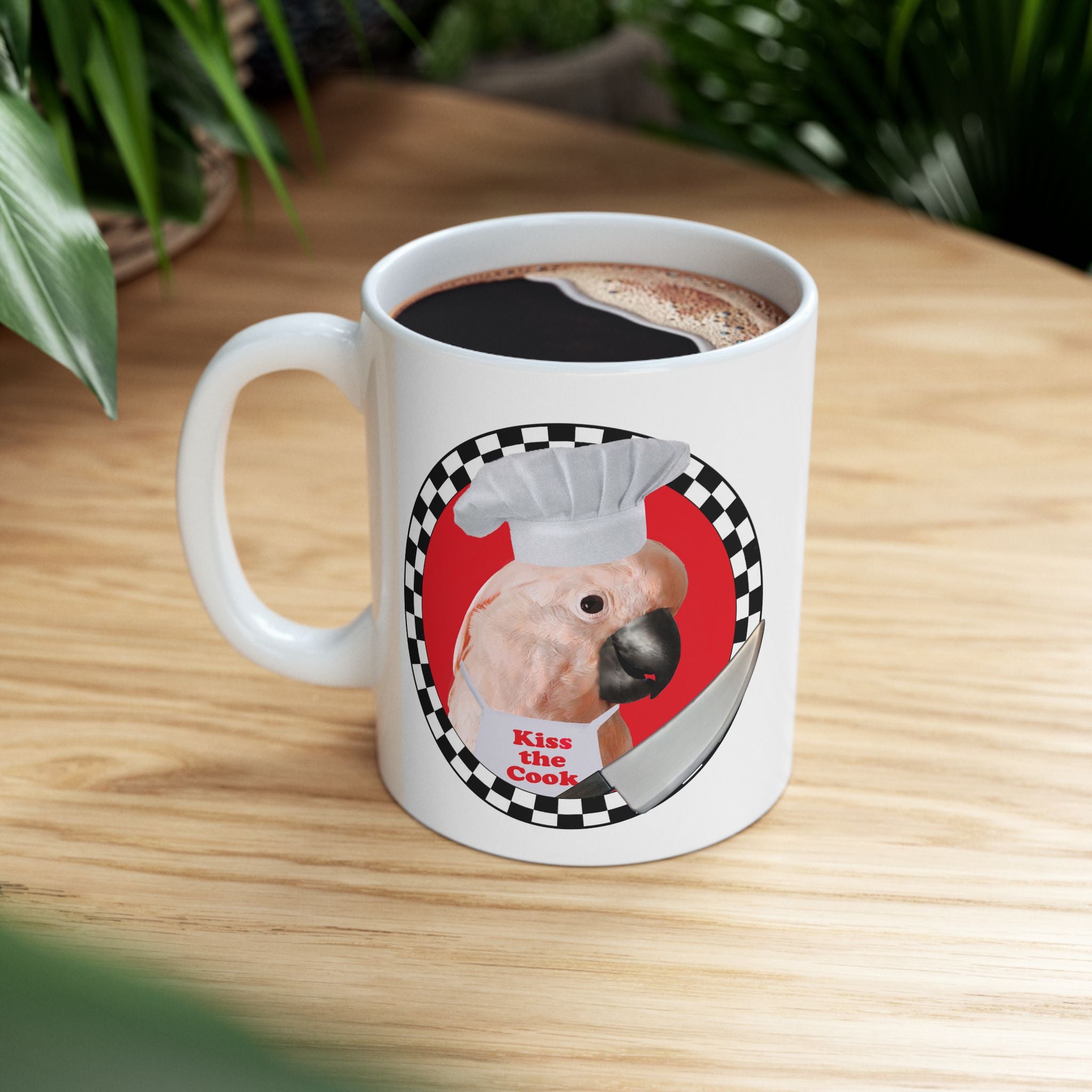 Kiss The Cook Moluccan Mug